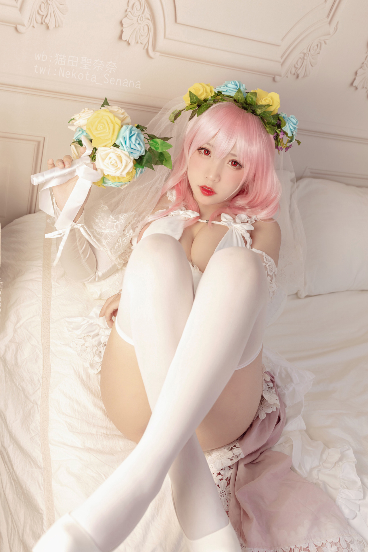 [猫田圣奈奈] 索尼子十周年花嫁 Super Sonico 34