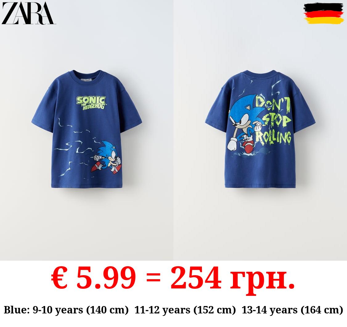 SONIC © SEGA NEON T-SHIRT