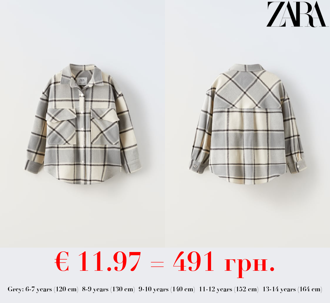 CHECK OVERSHIRT