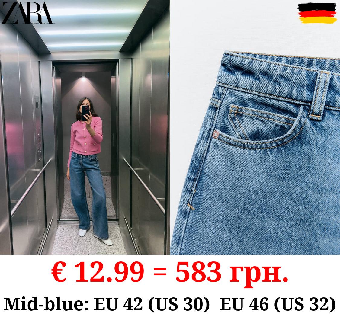 Z1975 MID-RISE STRAIGHT JEANS
