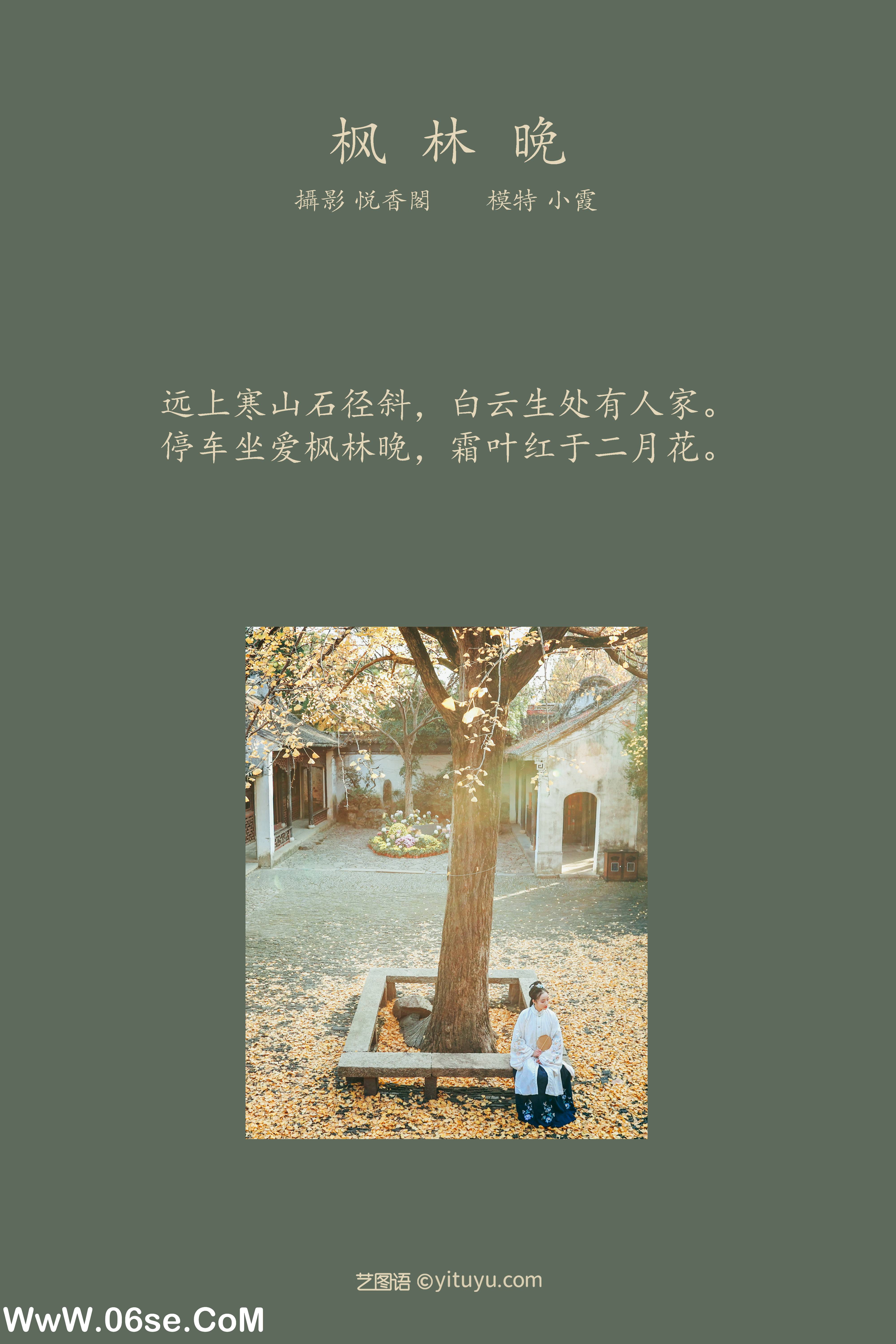 图片[2]-[YITUYU艺图语]2022.01.22 枫林晚 鹿呦[24+1P／465MB]-六色网