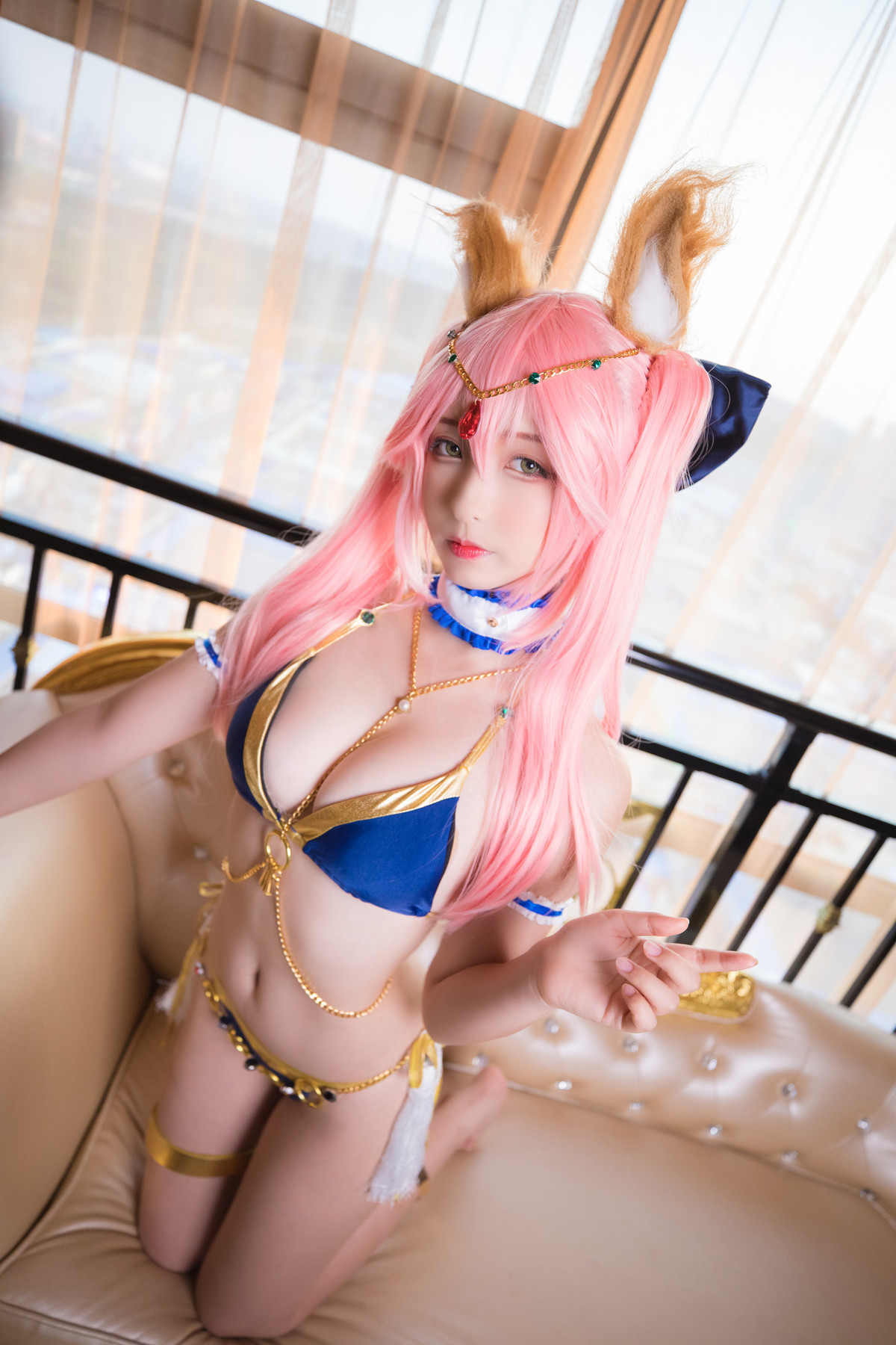 Cosplay 神楽坂真冬 玉藻前舞娘 Mysterious Love 41