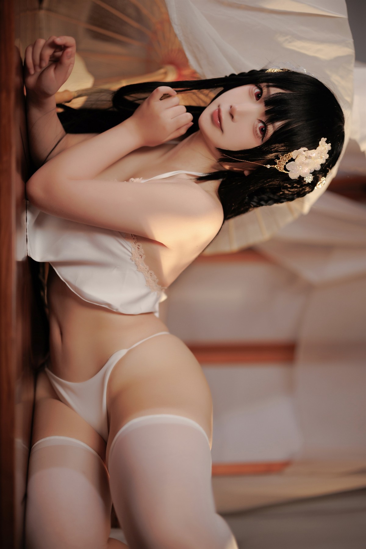 Cosplay 樱落酱 逸仙 膏发凝脂 29