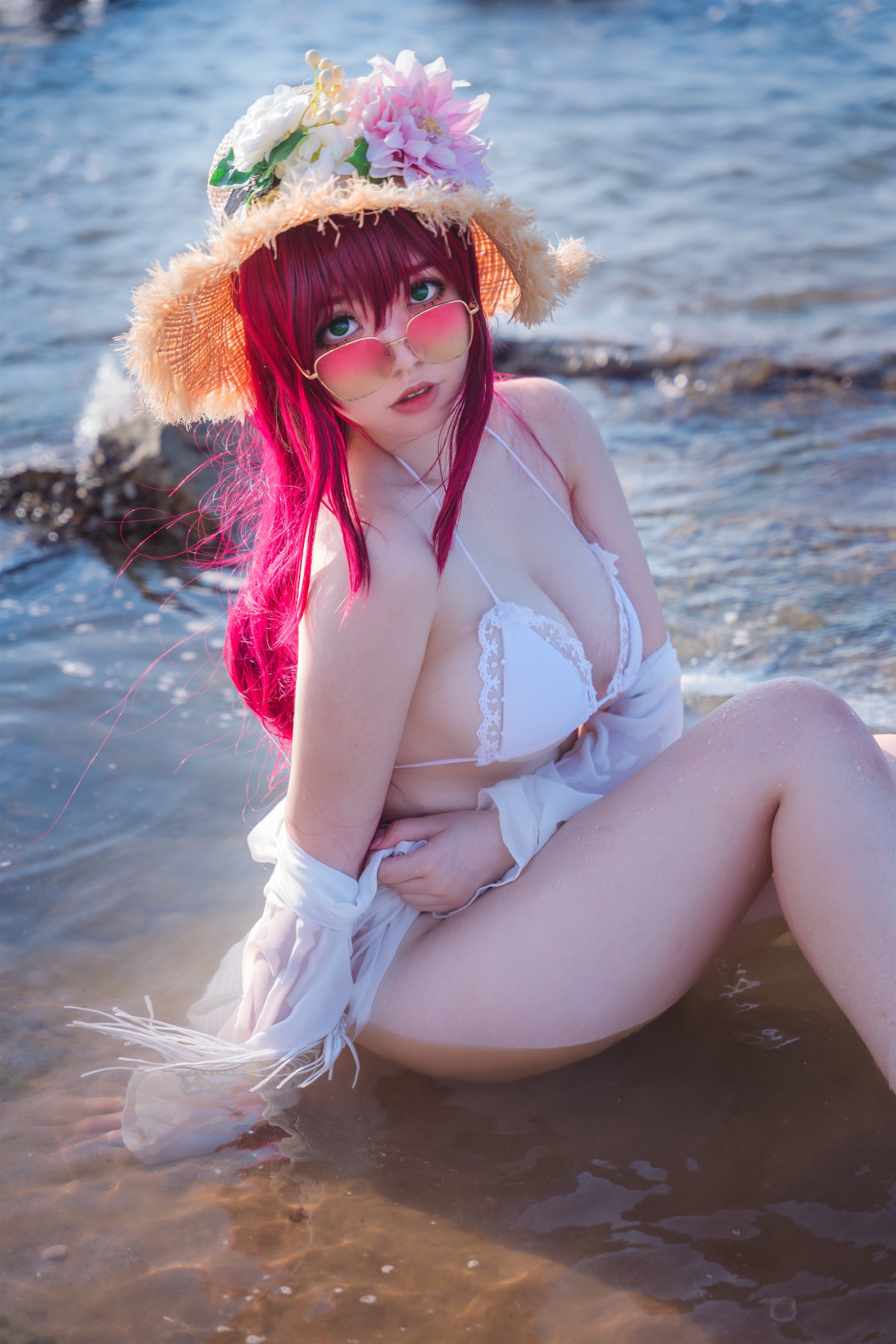 Ganlory 啊日日 Cosplay 絮库夫泳装 6
