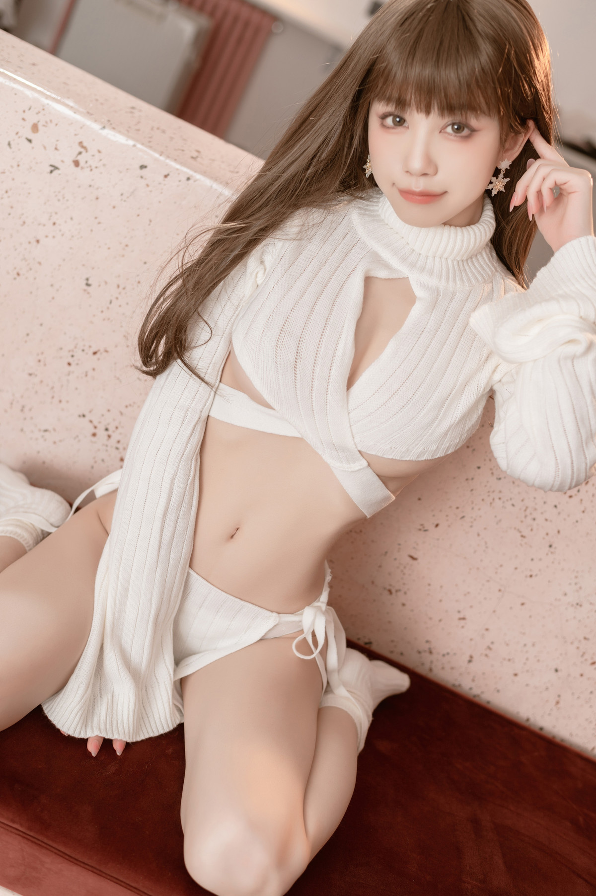 Cosplay 水淼Aqua 白色的冬天 28