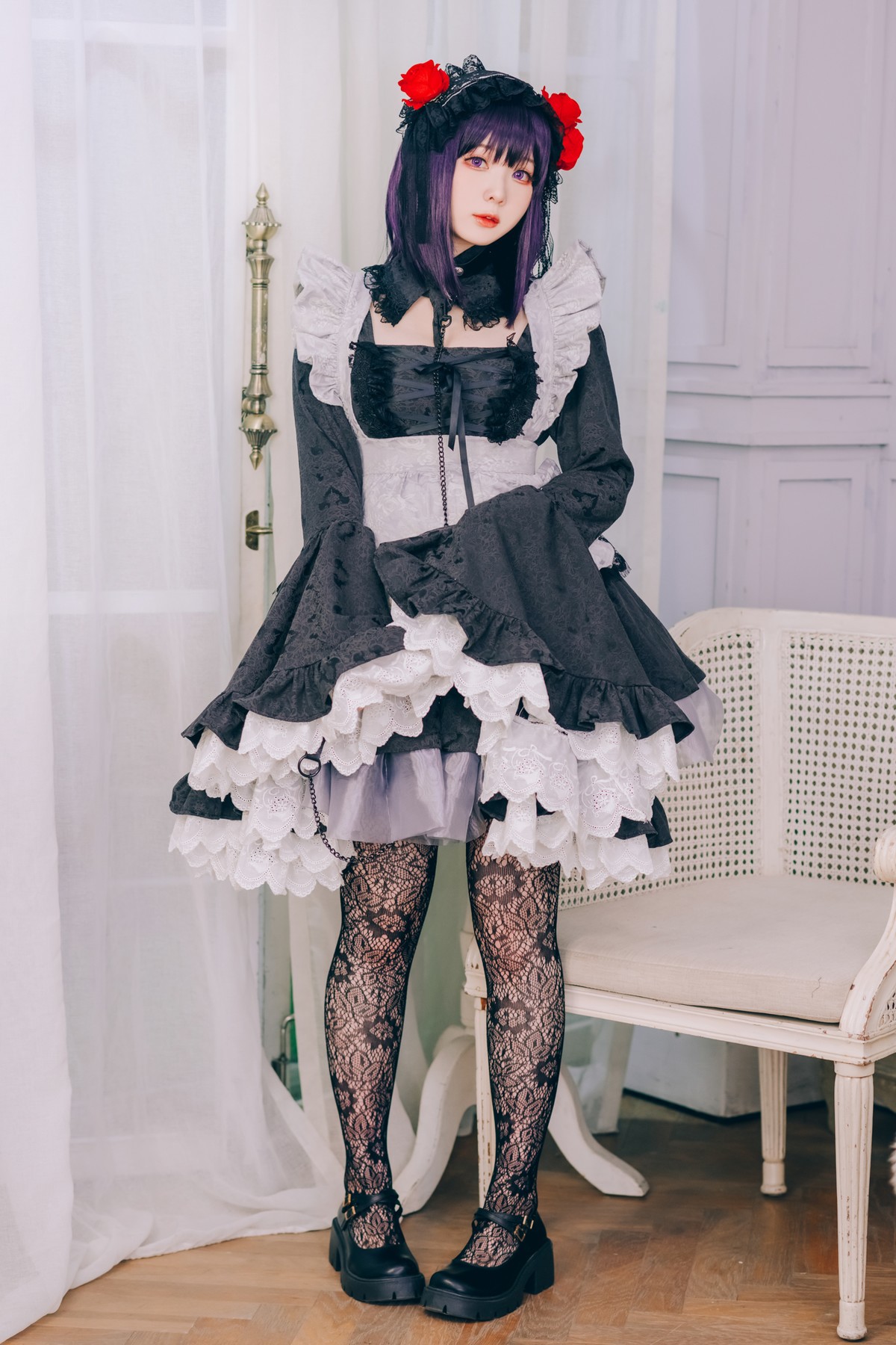 霜月shimo Cosplay 更衣人偶 黑江雫 2