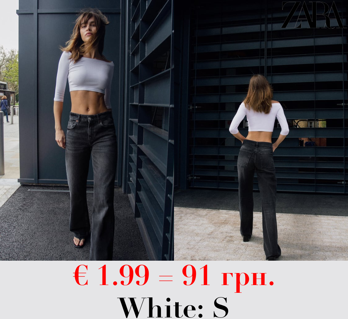 OFF-THE-SHOULDER CROP TOP