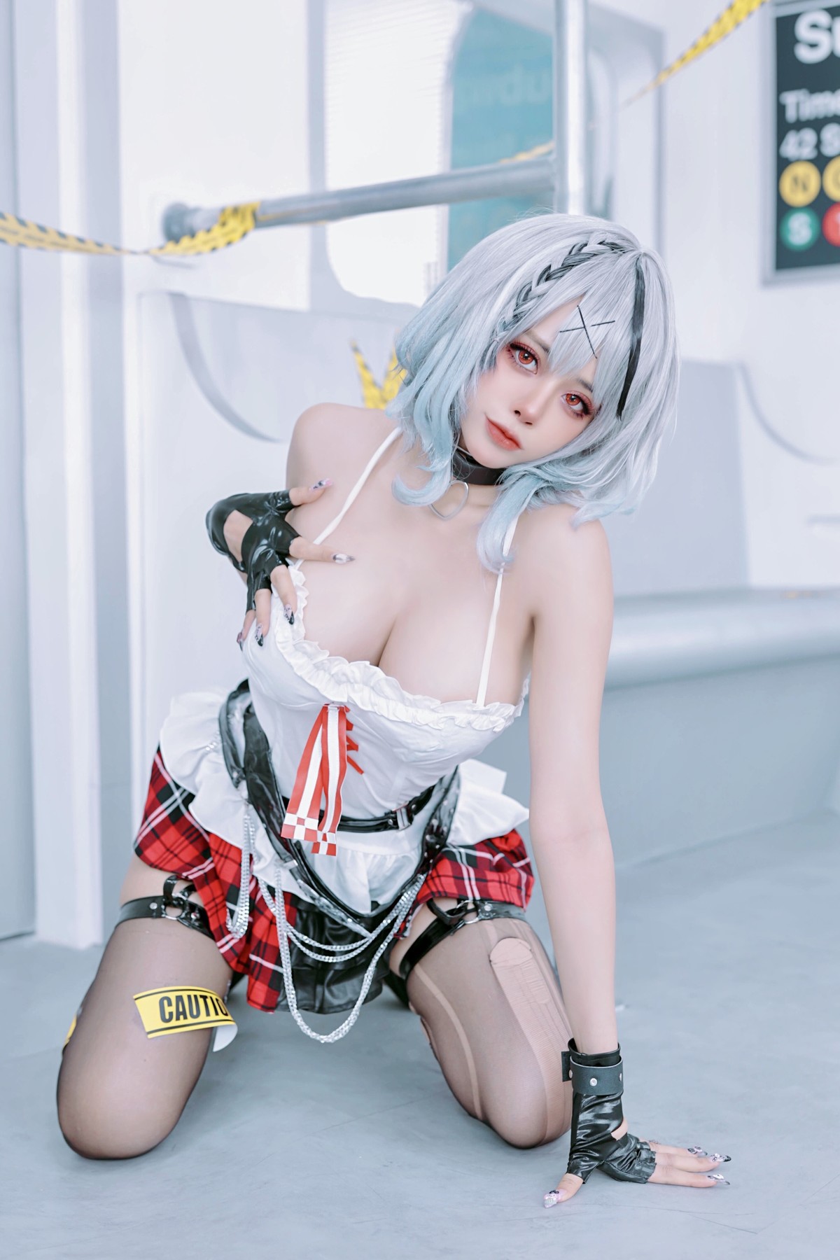 Cosplay 萝莉Byoru 沙花叉クロヱ Sakamata Chloe 12