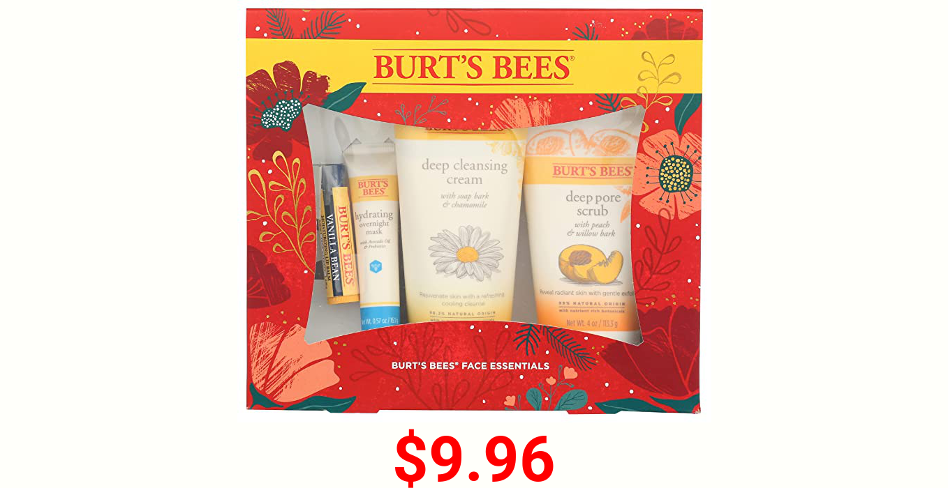 BURTS BEES Face Care Essentials Gift Set, 1 EA