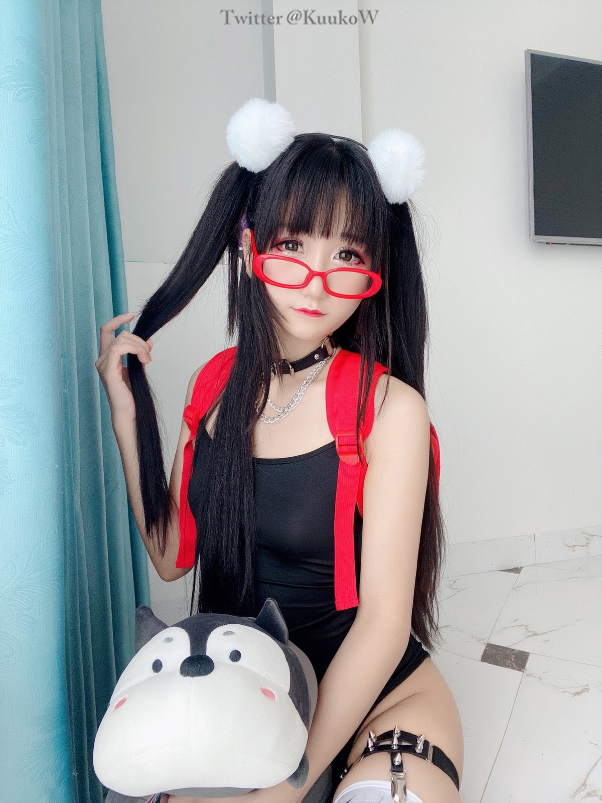 Cosplay KuukoW クー子 Megane Chan 33