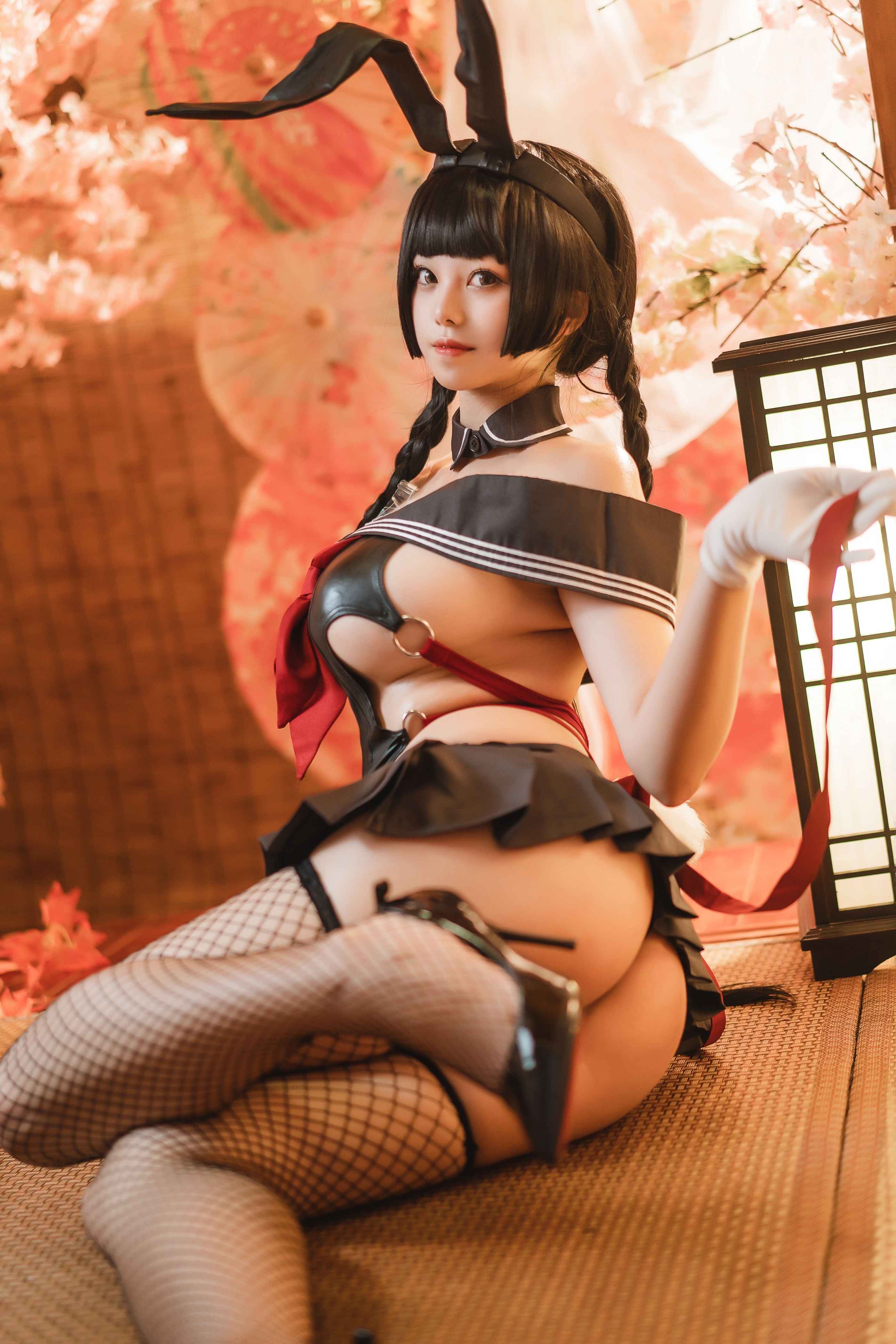 蜜汁猫裘 - NO.75 卯月桃子 [50P-758MB] 37