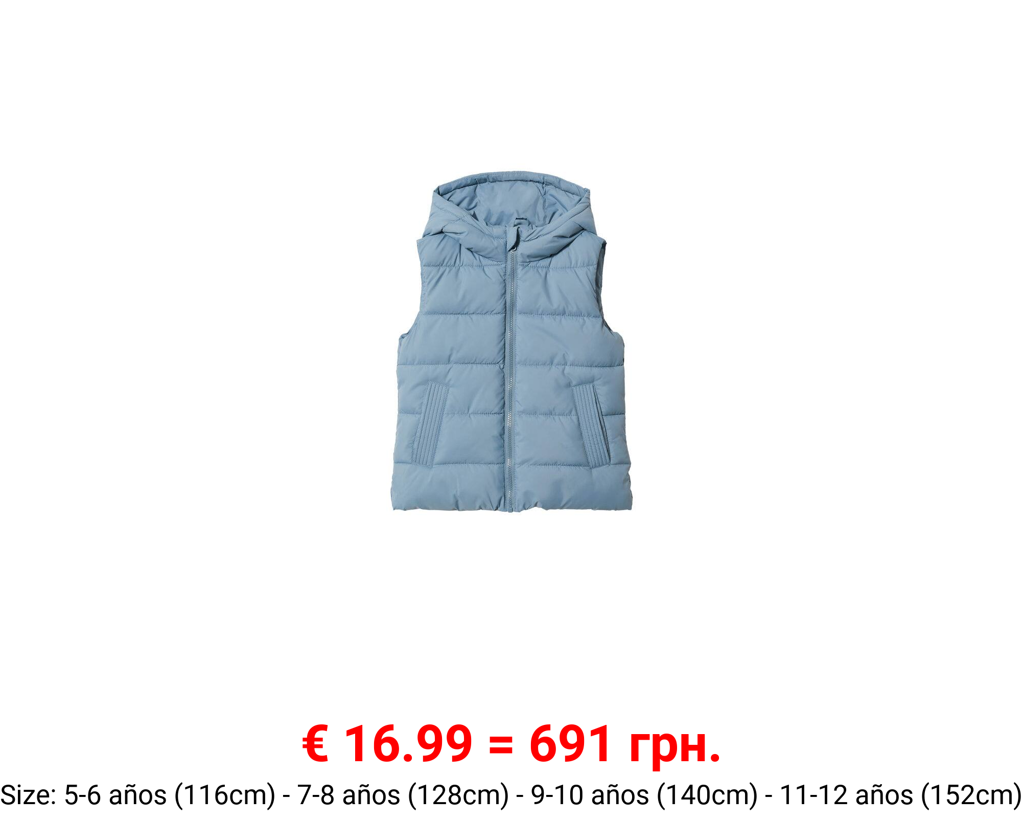 Chaleco acolchado polar