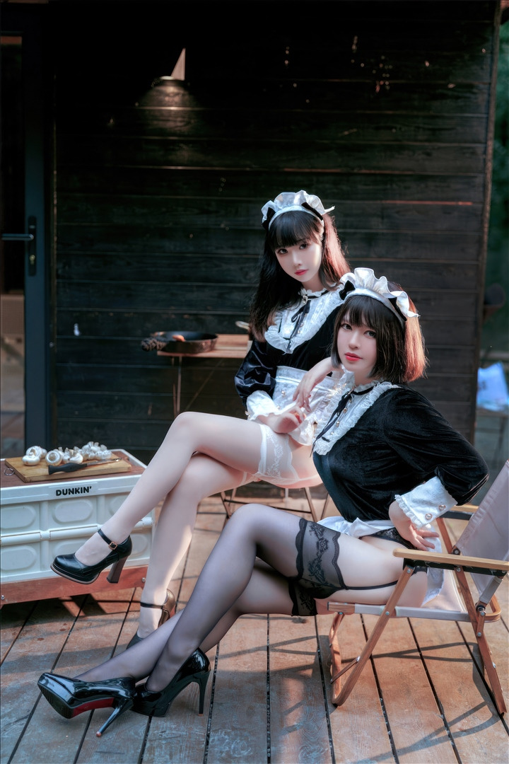 半半子--面饼仙儿---BANBANKOxMianZelizerメイド姉妹-74P-364MB-20240619i-06-19