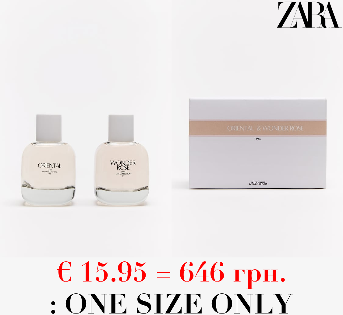 ORIENTAL 90ML / 3.04 oz + WONDER ROSE 90ML / 3.04 oz