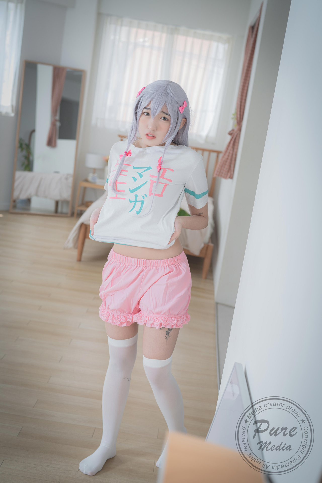 Sonson 손손, [PURE MEDIA] Vol.195 누드 디지털화보 Set.01 5