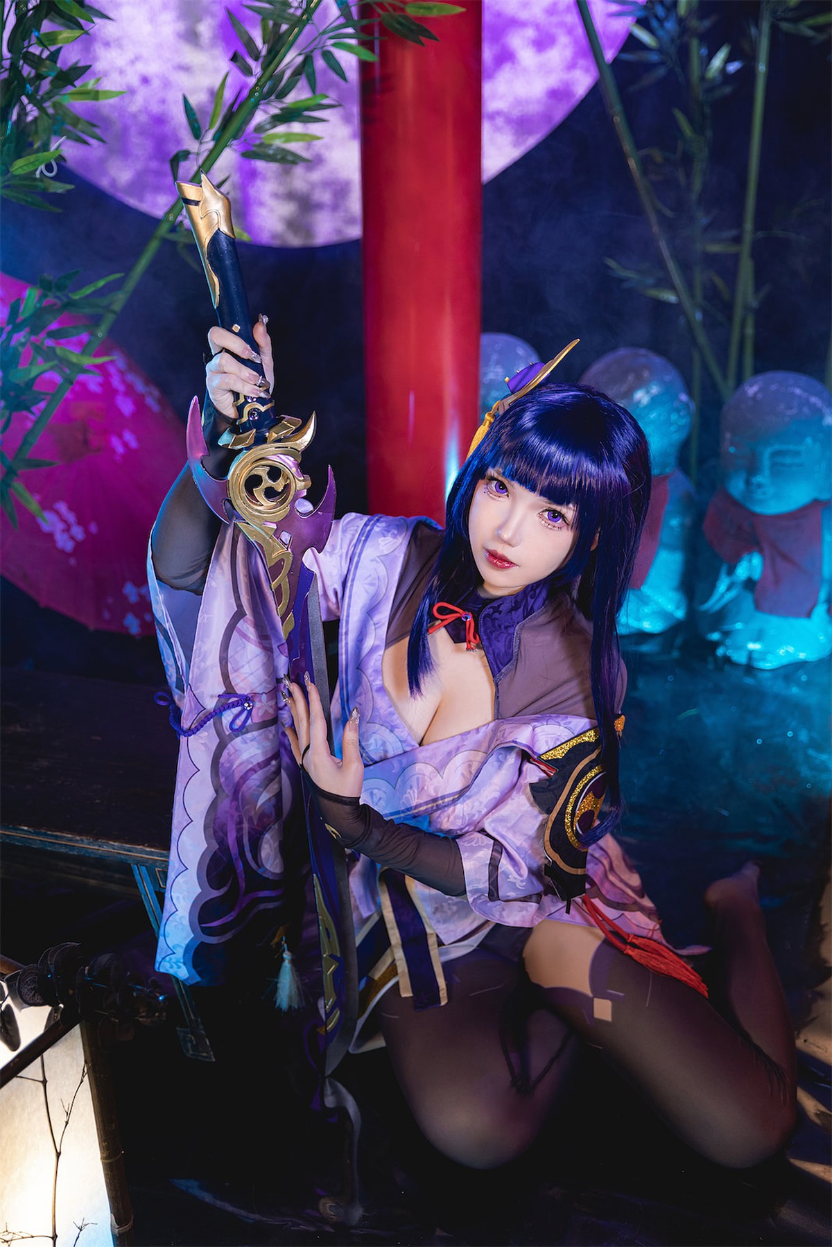 Cosplay 雪晴Astra 雷电将军 36