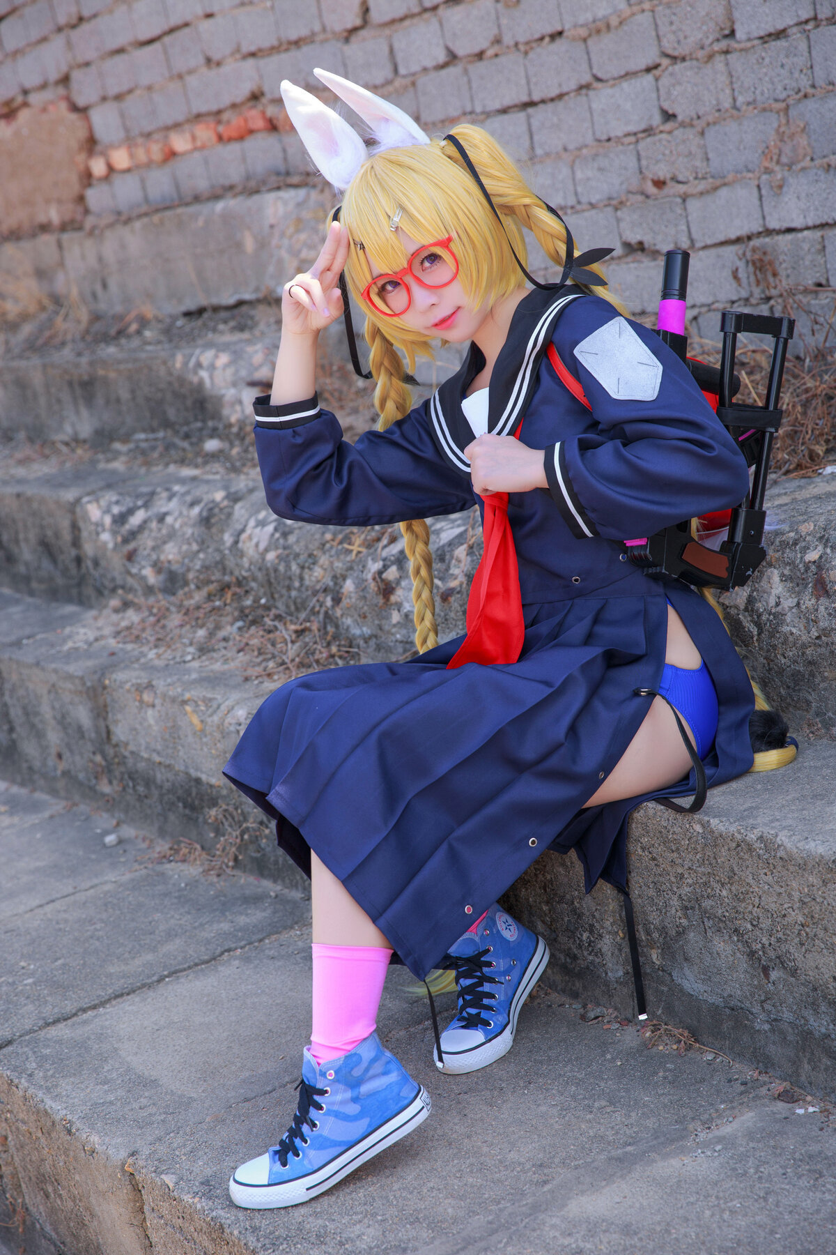 [G44不會受傷] 旋风校服 SR-3MP Girls Frontline 1