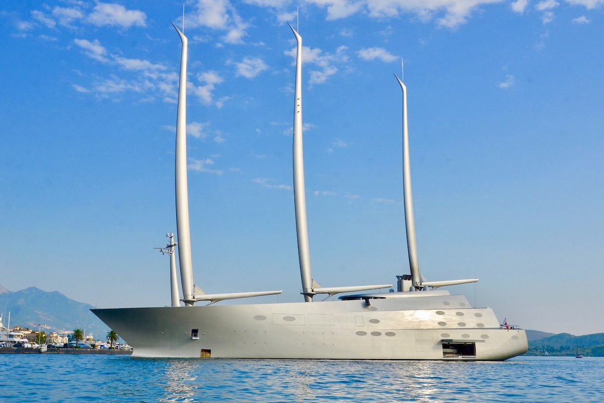 Sailing Yacht a парусная яхта