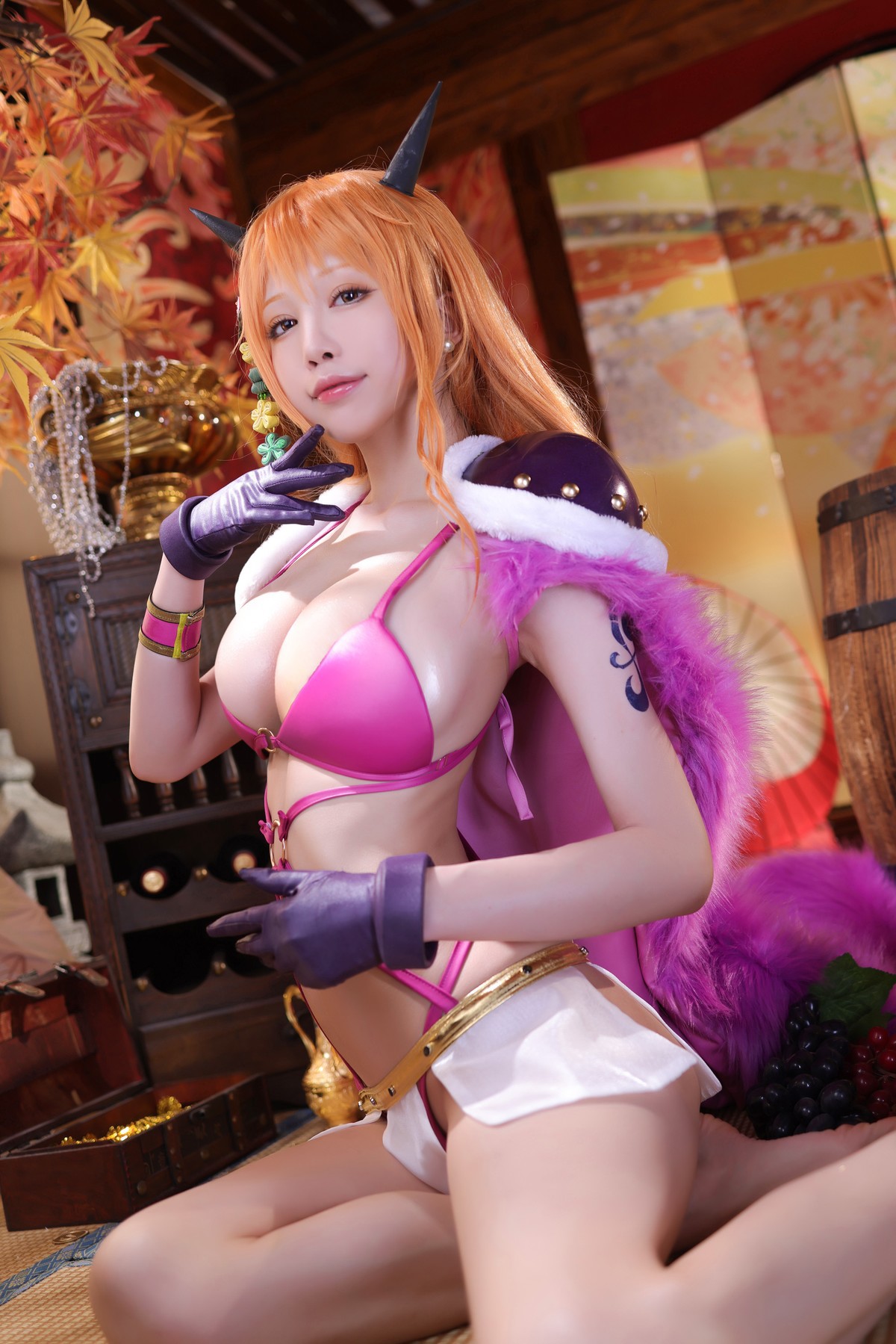 Cosplay 水淼Aqua Nami ナミ Set.01 18