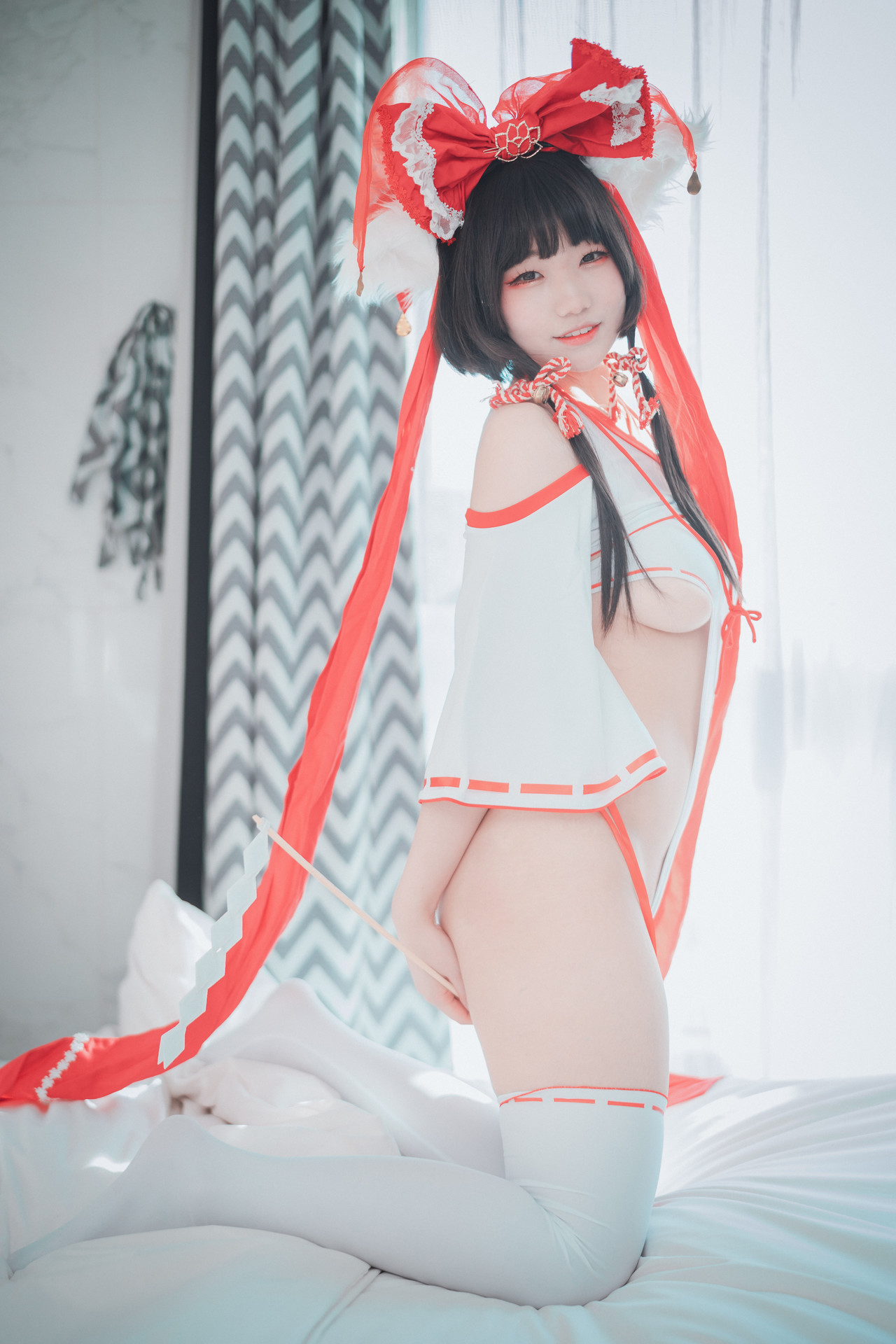 Mimmi 밈미, [DJAWA] Kitsune Miko A.Ver 4