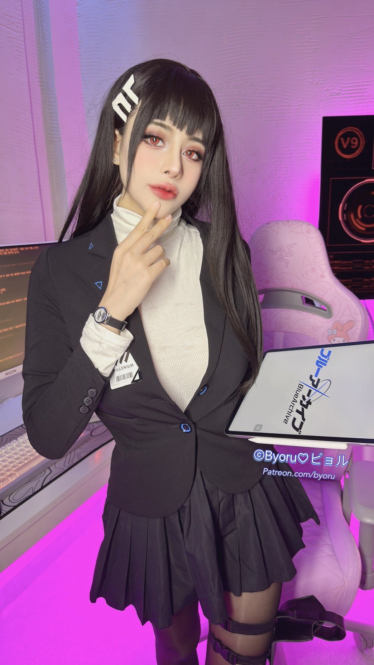 Cosplay 日本性感萝莉Byoru 調月リオ Tsukatsuki Rio 49