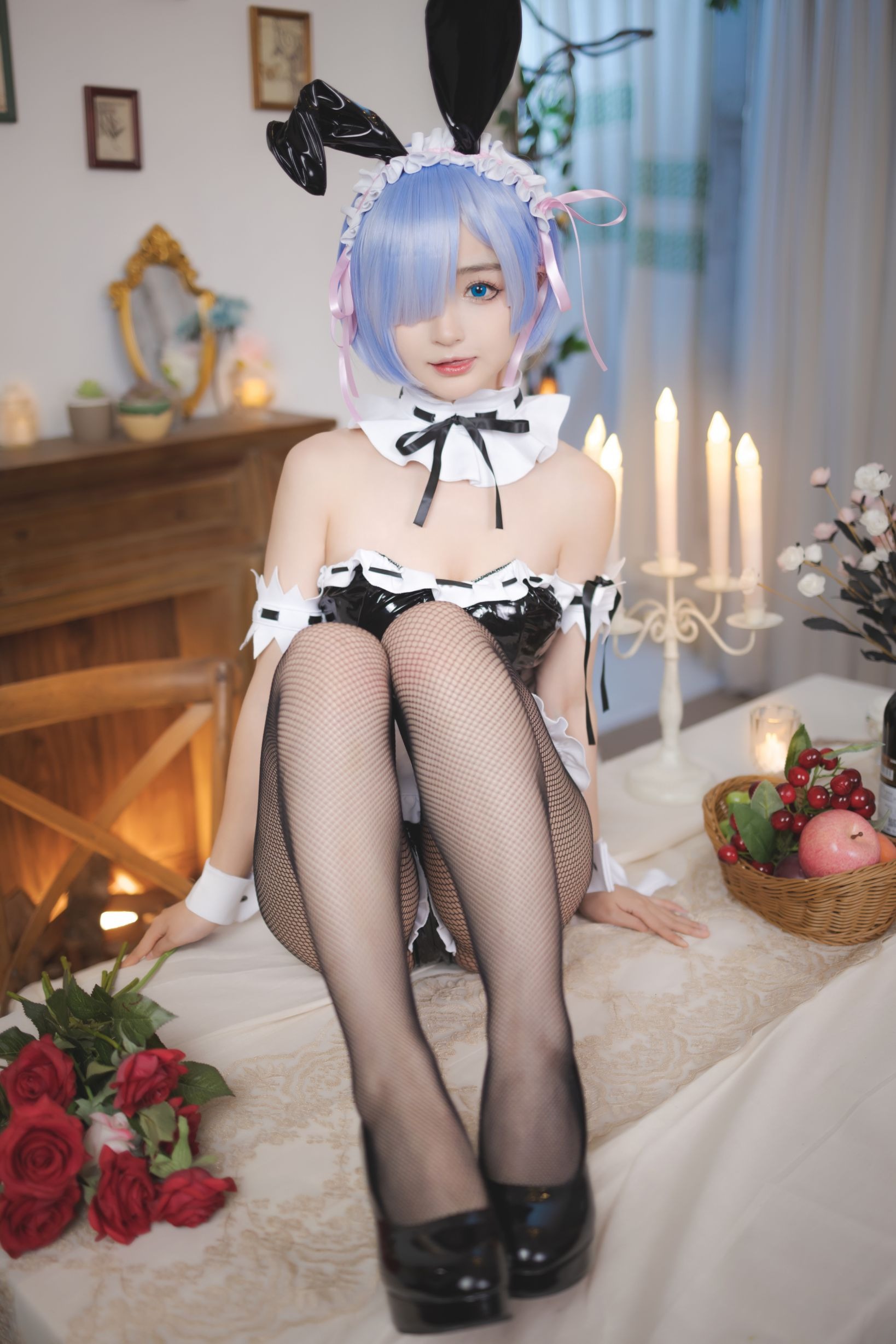 樱井宁宁-蕾姆兔女郎[34P] 7