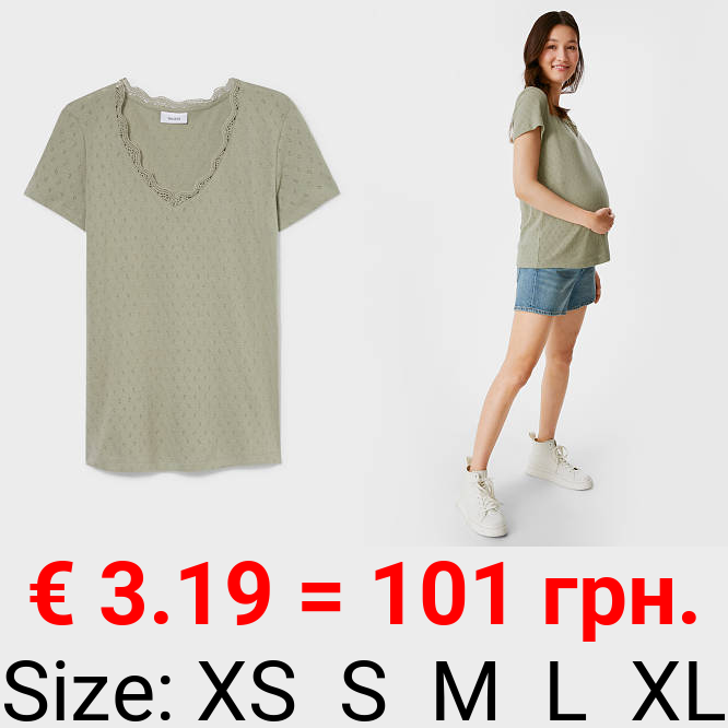 Umstands-T-Shirt - Bio-Baumwolle