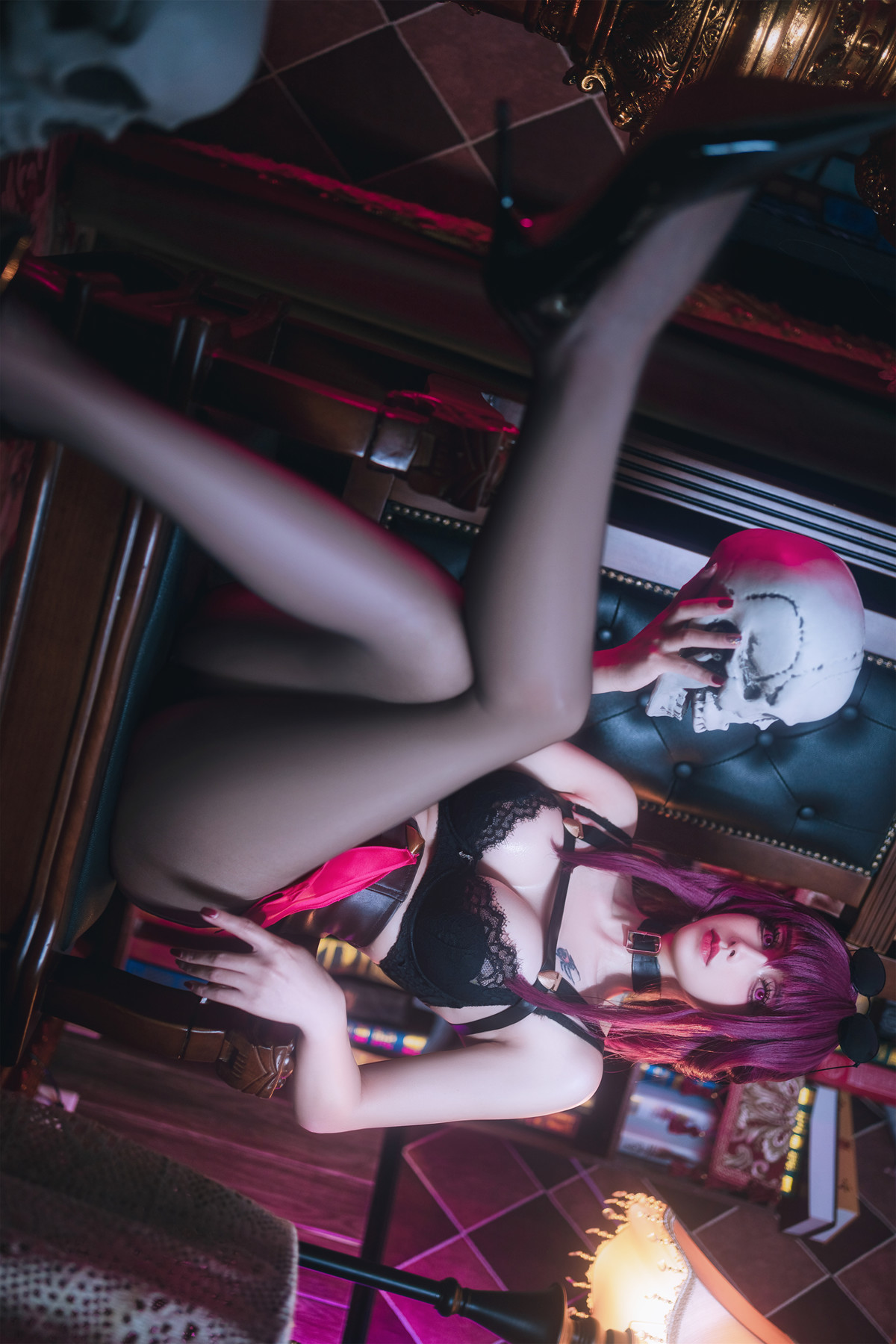 Cosplay 鹿八岁 崩坏∶星穹铁道 卡芙卡 25