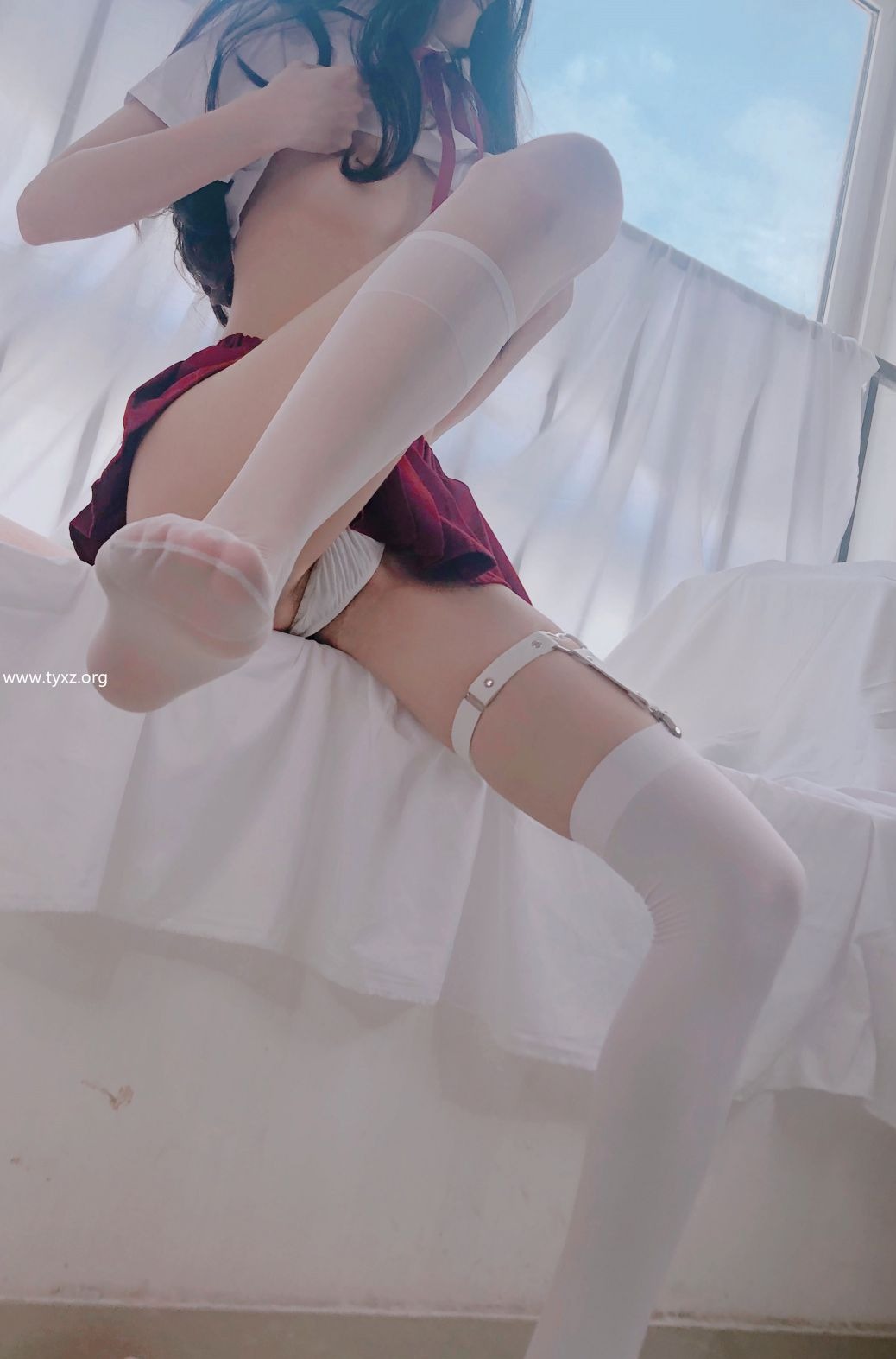 茶狸子-超色气JK少女[118P12V] 16