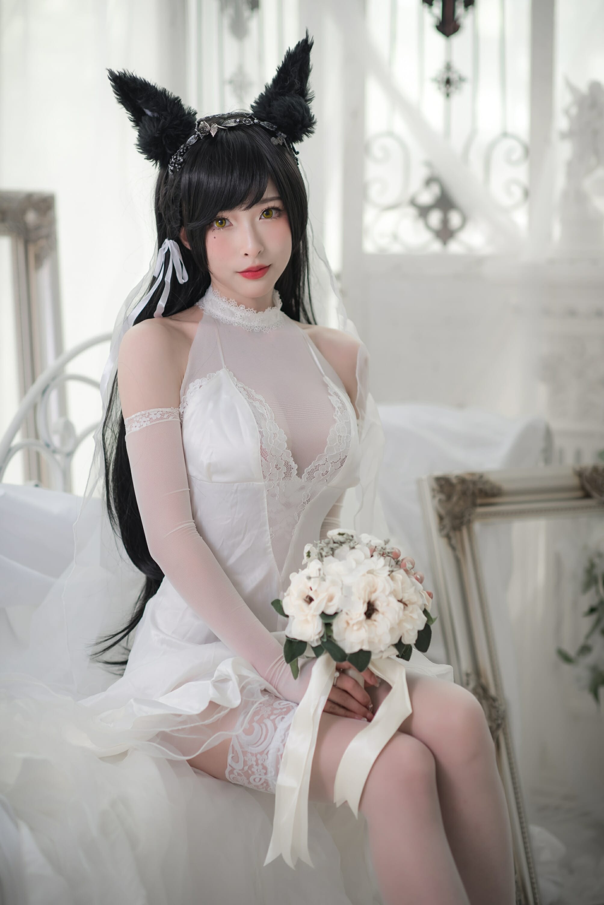 清水由乃-爱宕婚纱[49P1V] 1