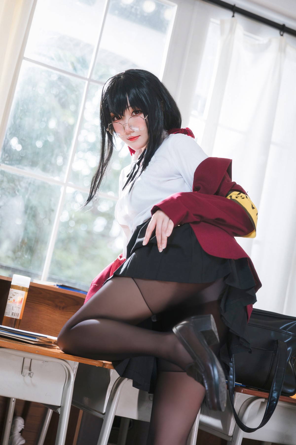 Cosplay 瓜希酱 大凤JK 13