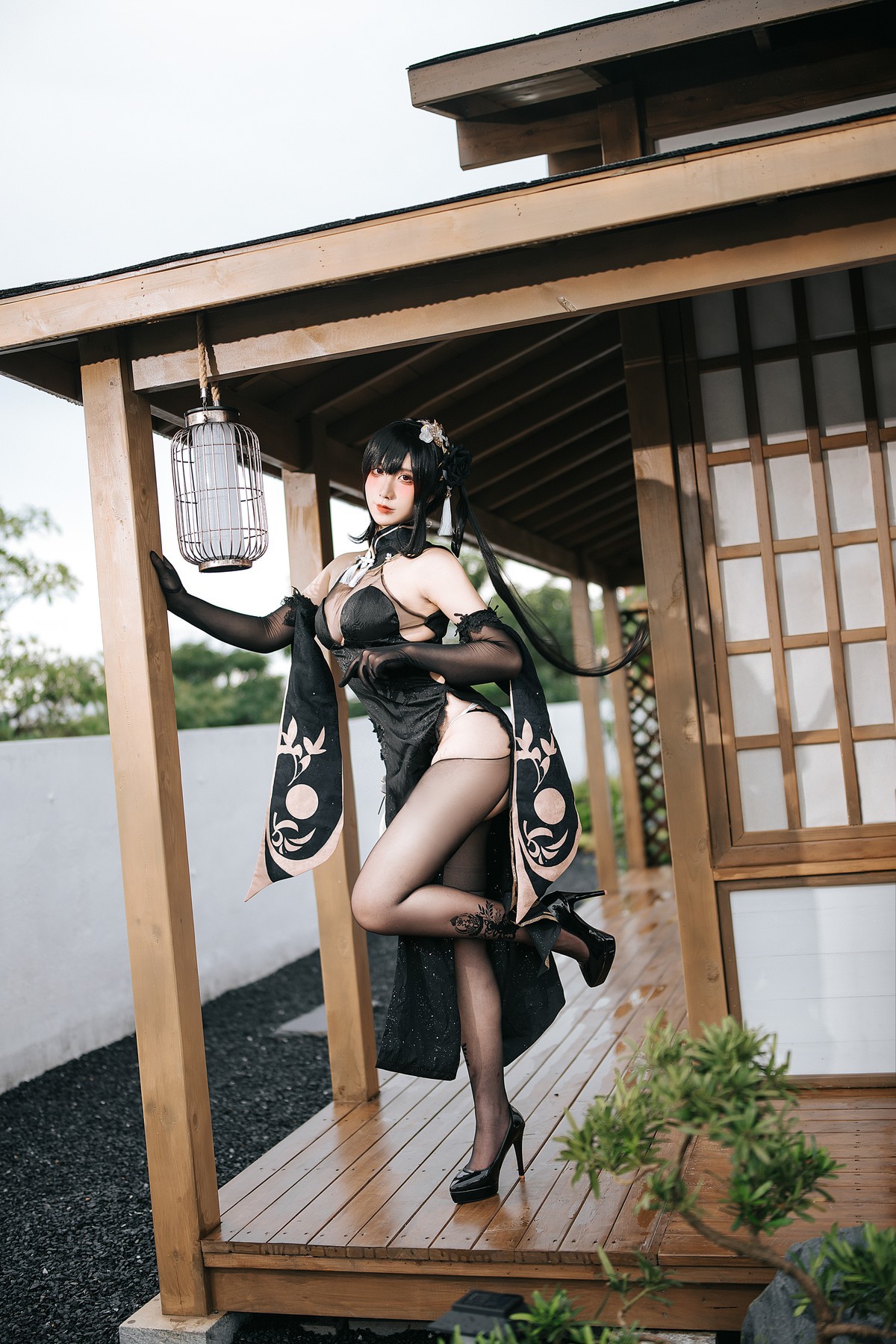 九曲Jean Cosplay 镇海旗袍 12
