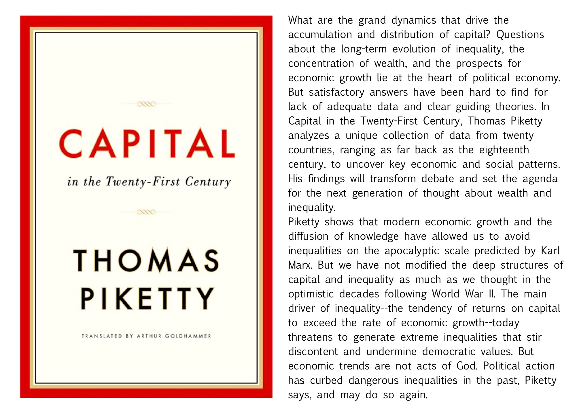 about capital in the twenty first century