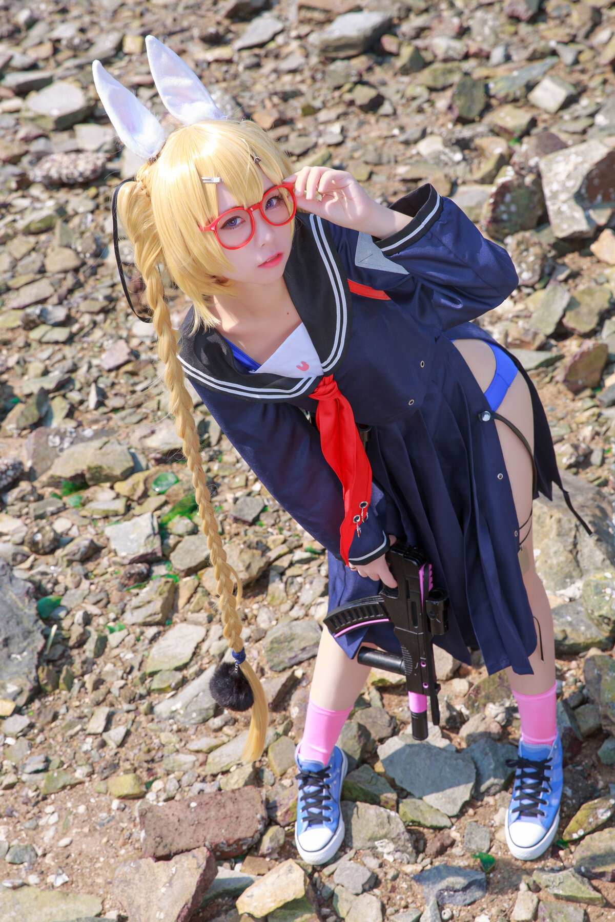 [G44不會受傷] 旋风校服 SR-3MP Girls Frontline 8