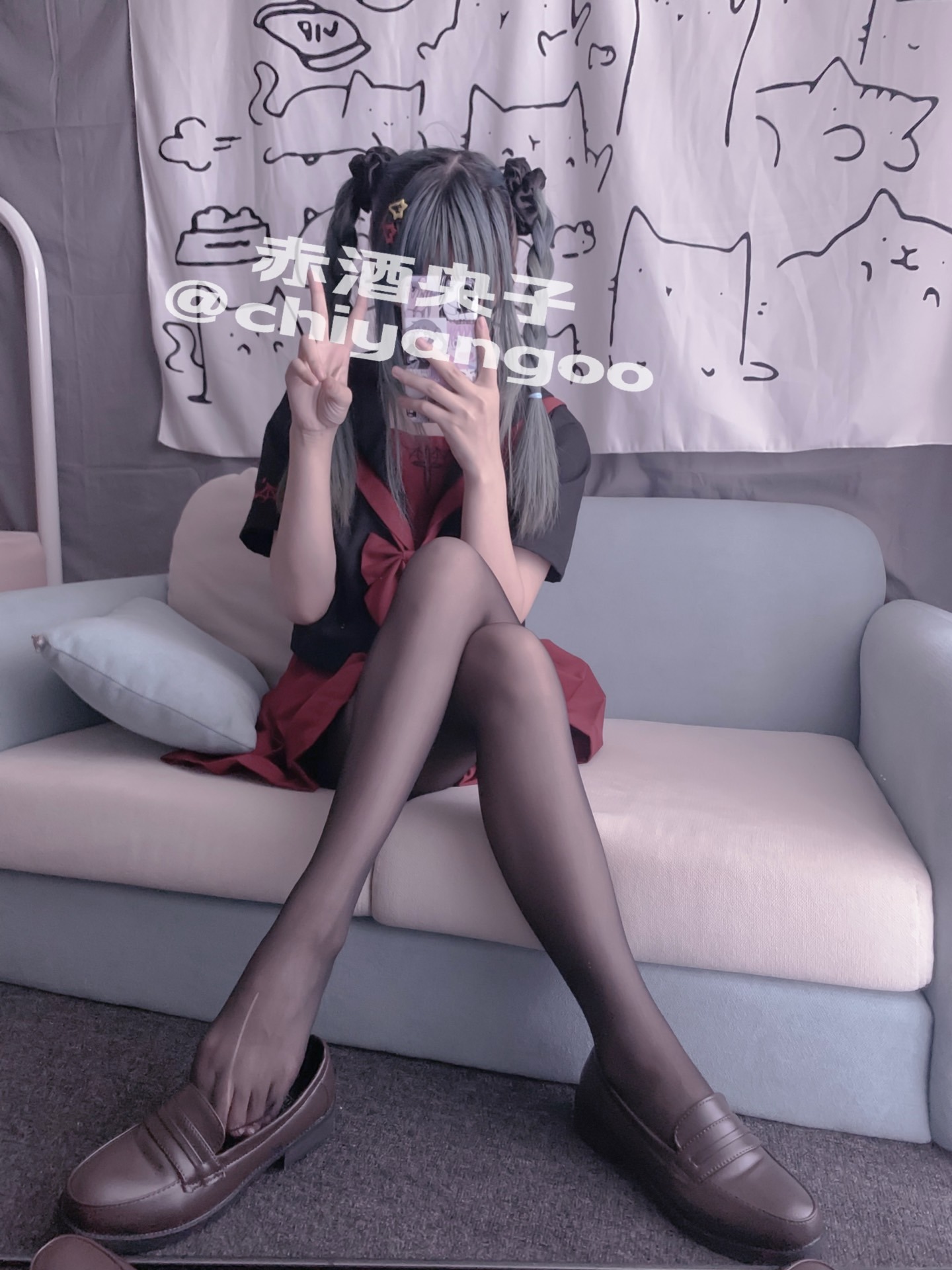 赤酒姬-002-红衣JK[64P] 42