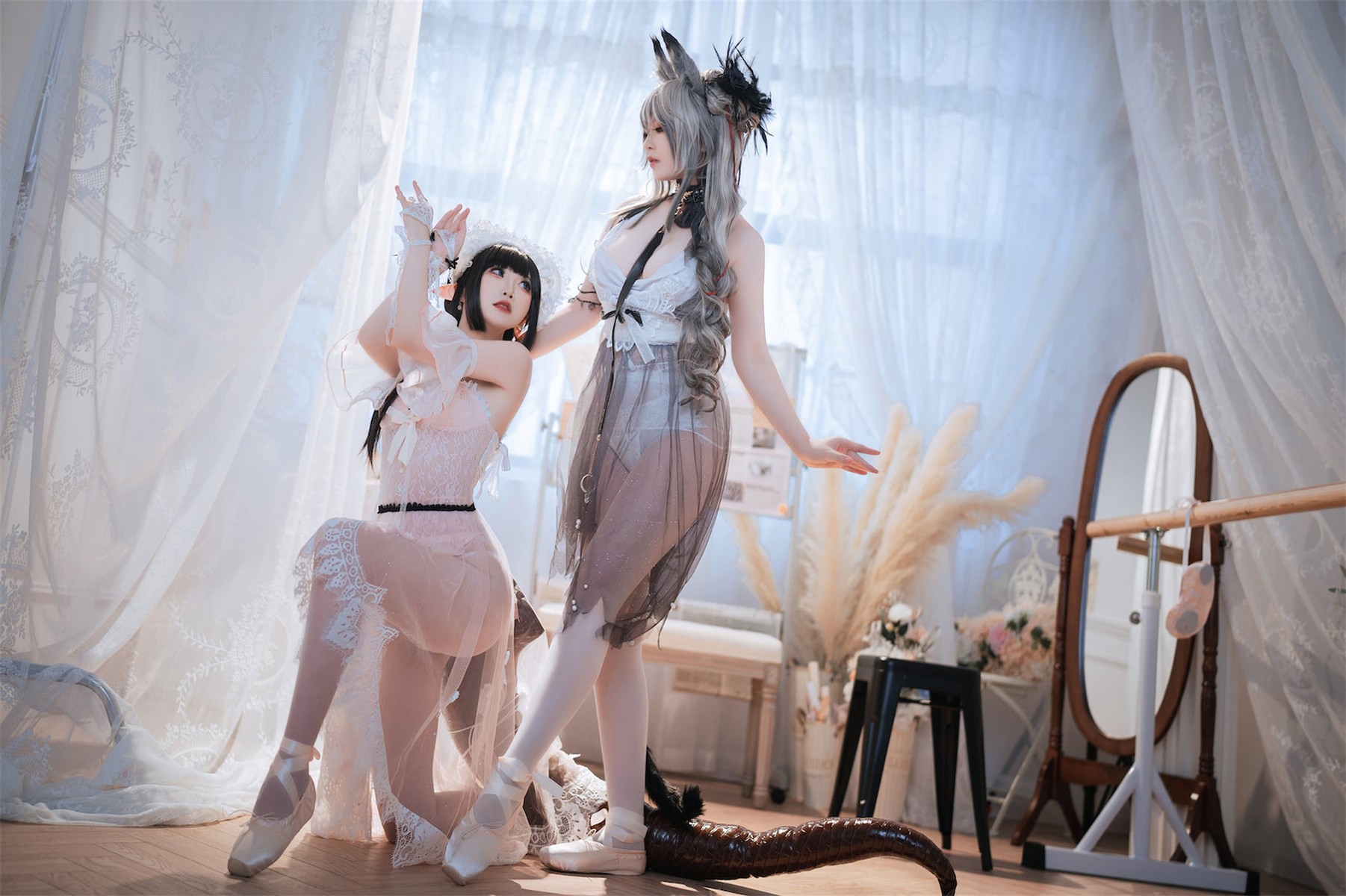 Cosplay 面饼仙儿 半半子 黑x森蚺 30