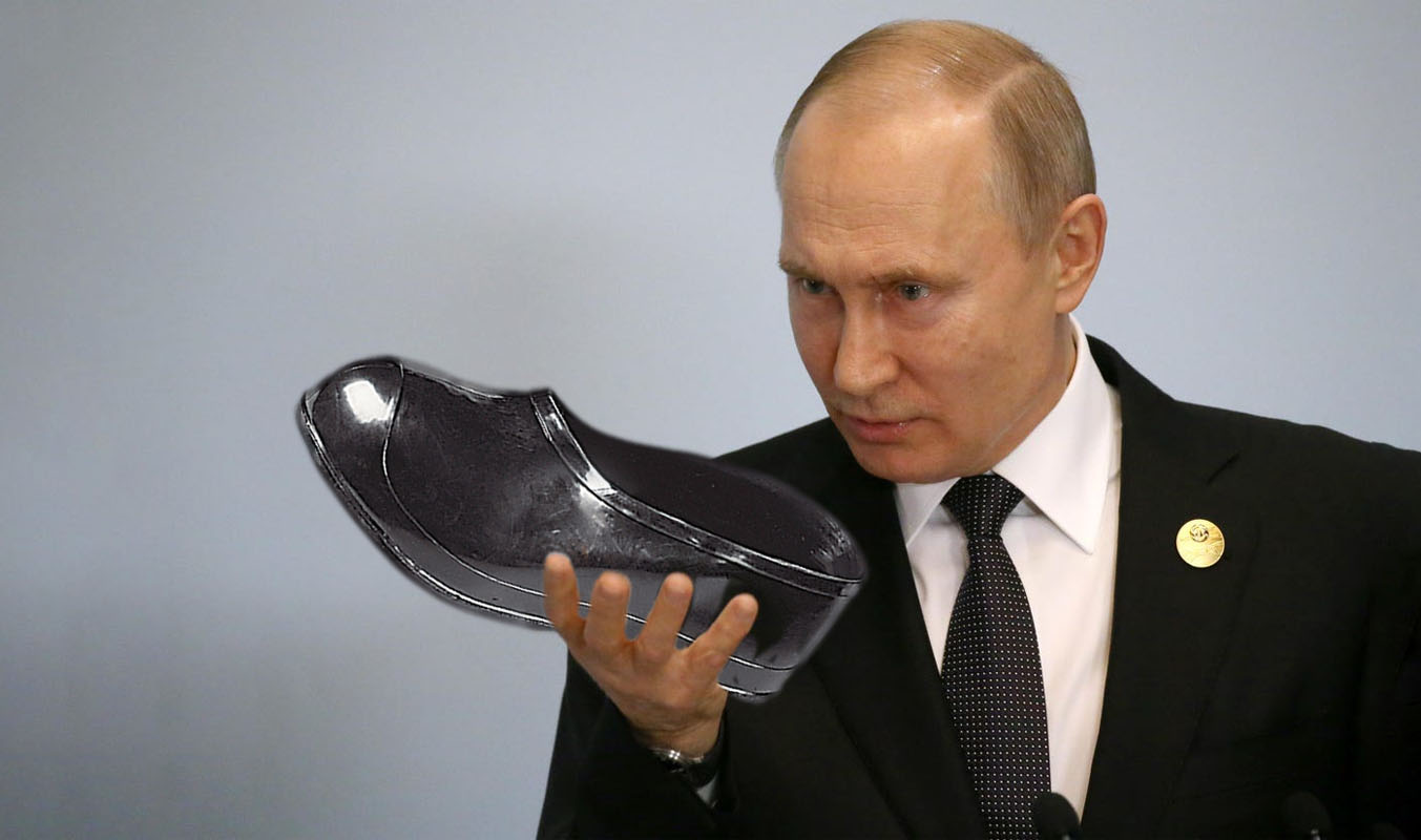 Фото галоши Путин
