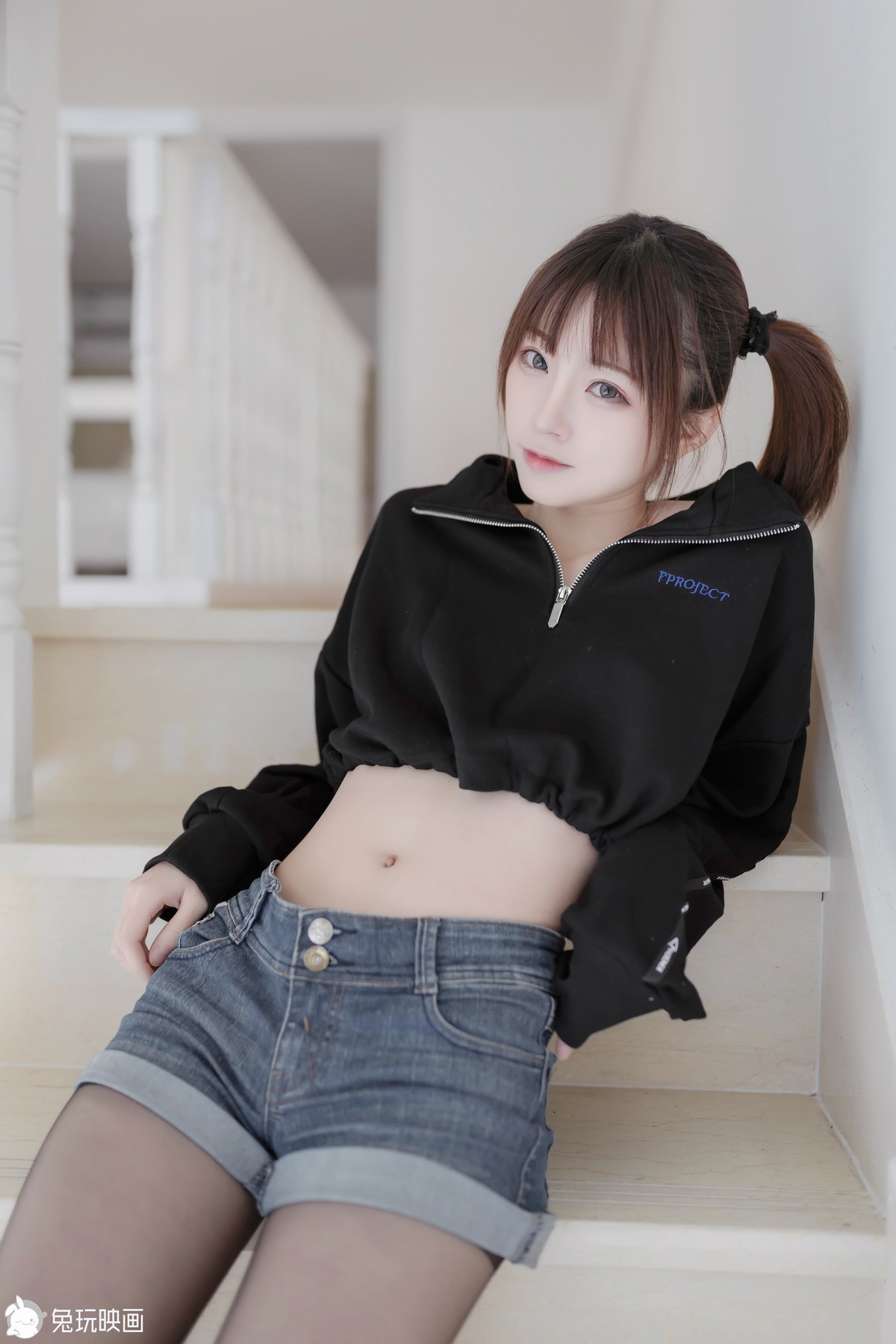 Cosplay 兔玩映画 单马尾女孩 16