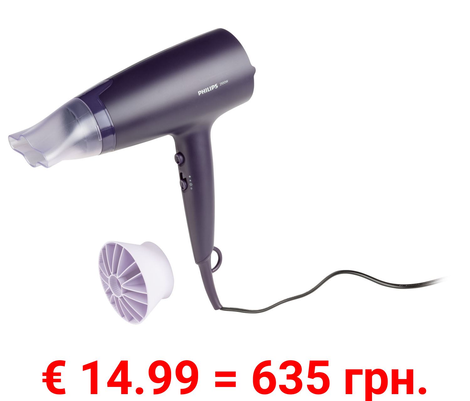 PHILIPS Haartrockner »BHD340/10«, 2100 W