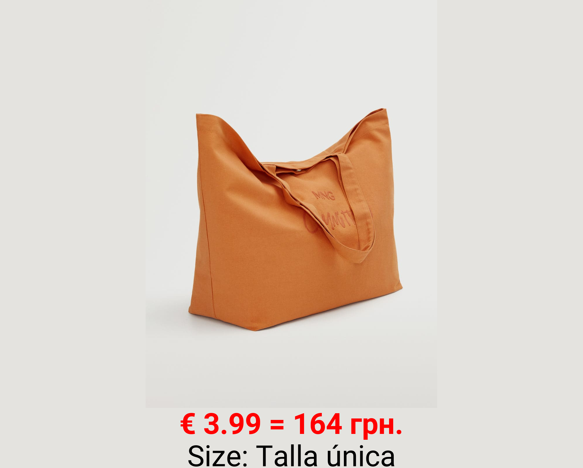 Bolso shopper algodón