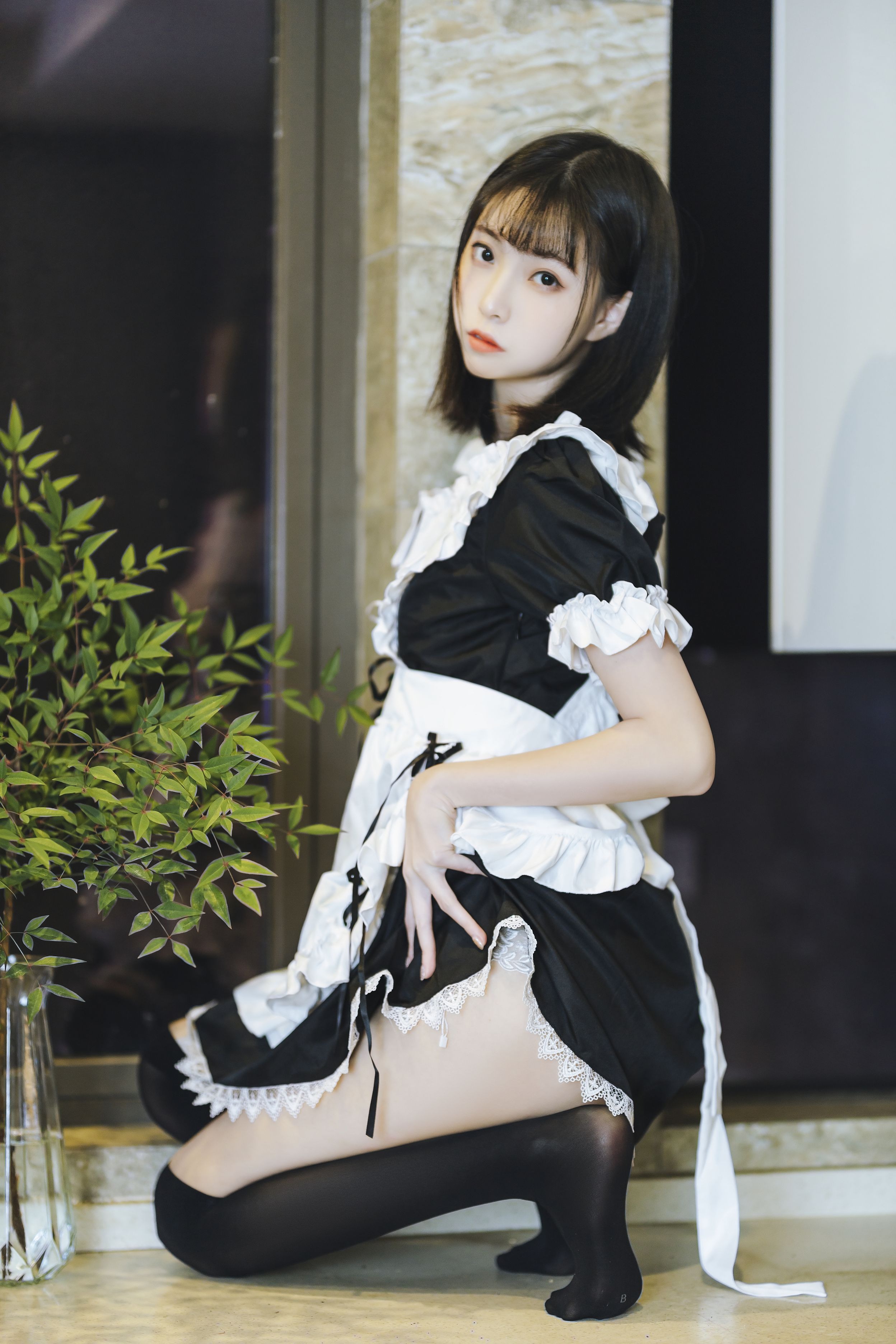 许岚LAN 短裙女仆 39