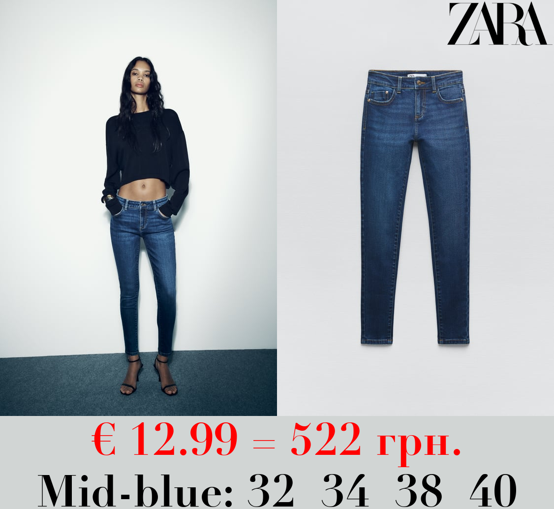 Z1975 MID-RISE SKINNY JEANS