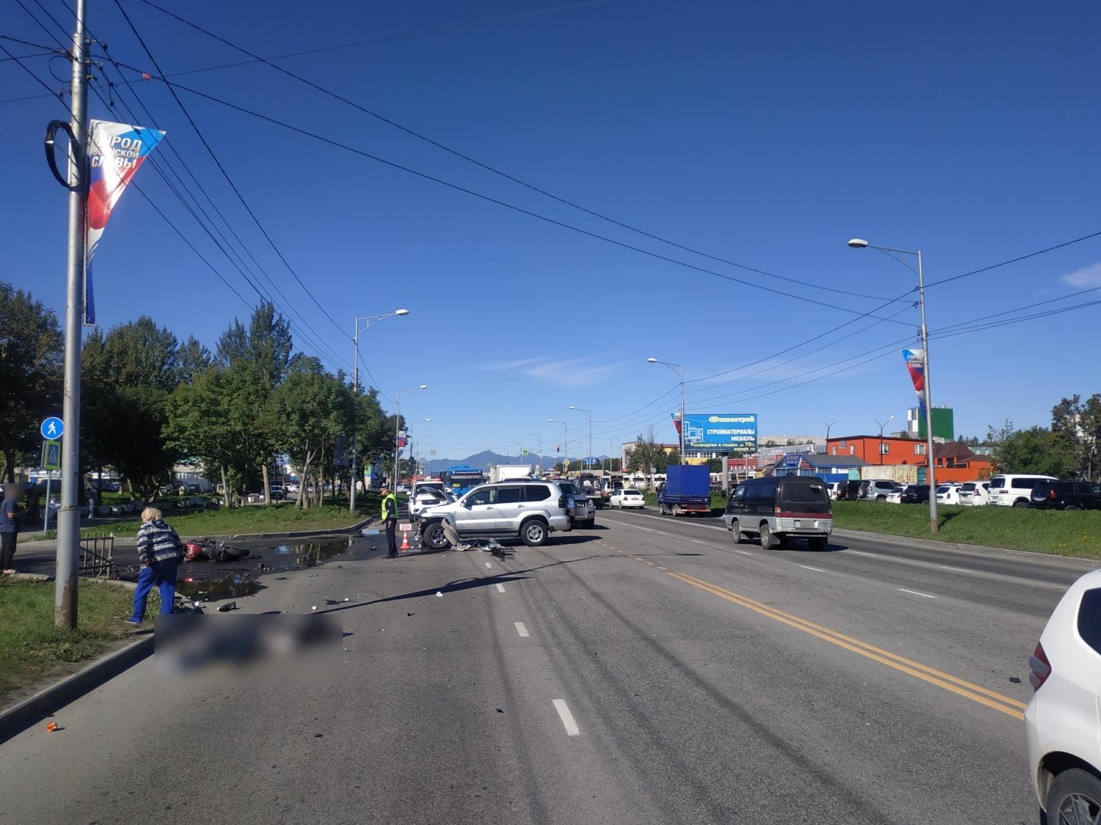 Дтп петропавловск камчатский. Петропавловск-Камчатский авария. Проспект Победы 69б.