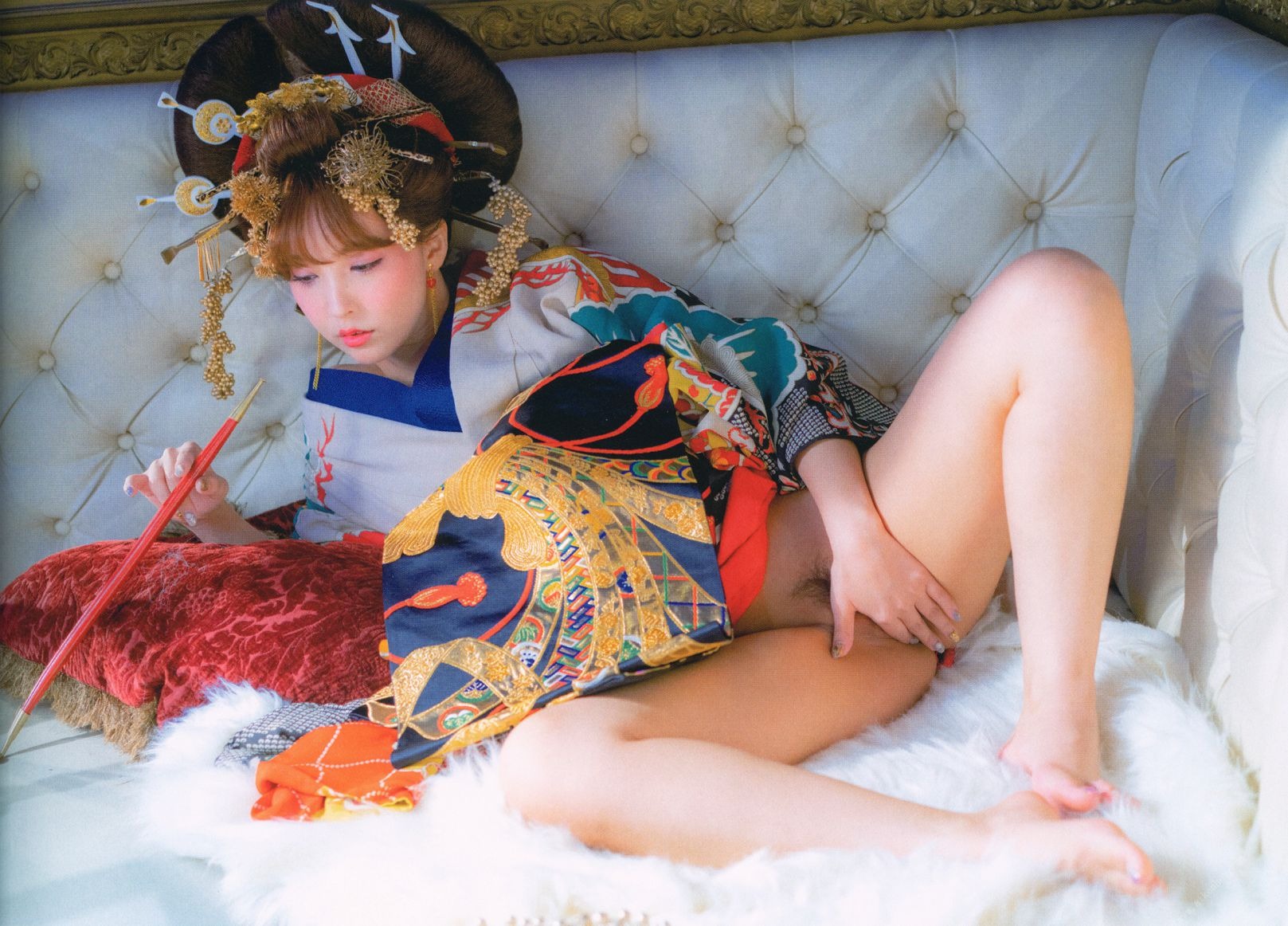 三上悠亜 花魁写真集『和美写美』 98