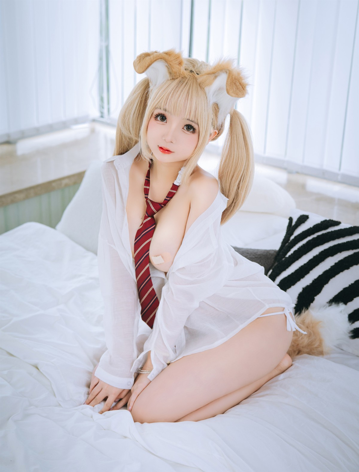 Cosplay 日奈娇 衬衫小狗 Set.01 16