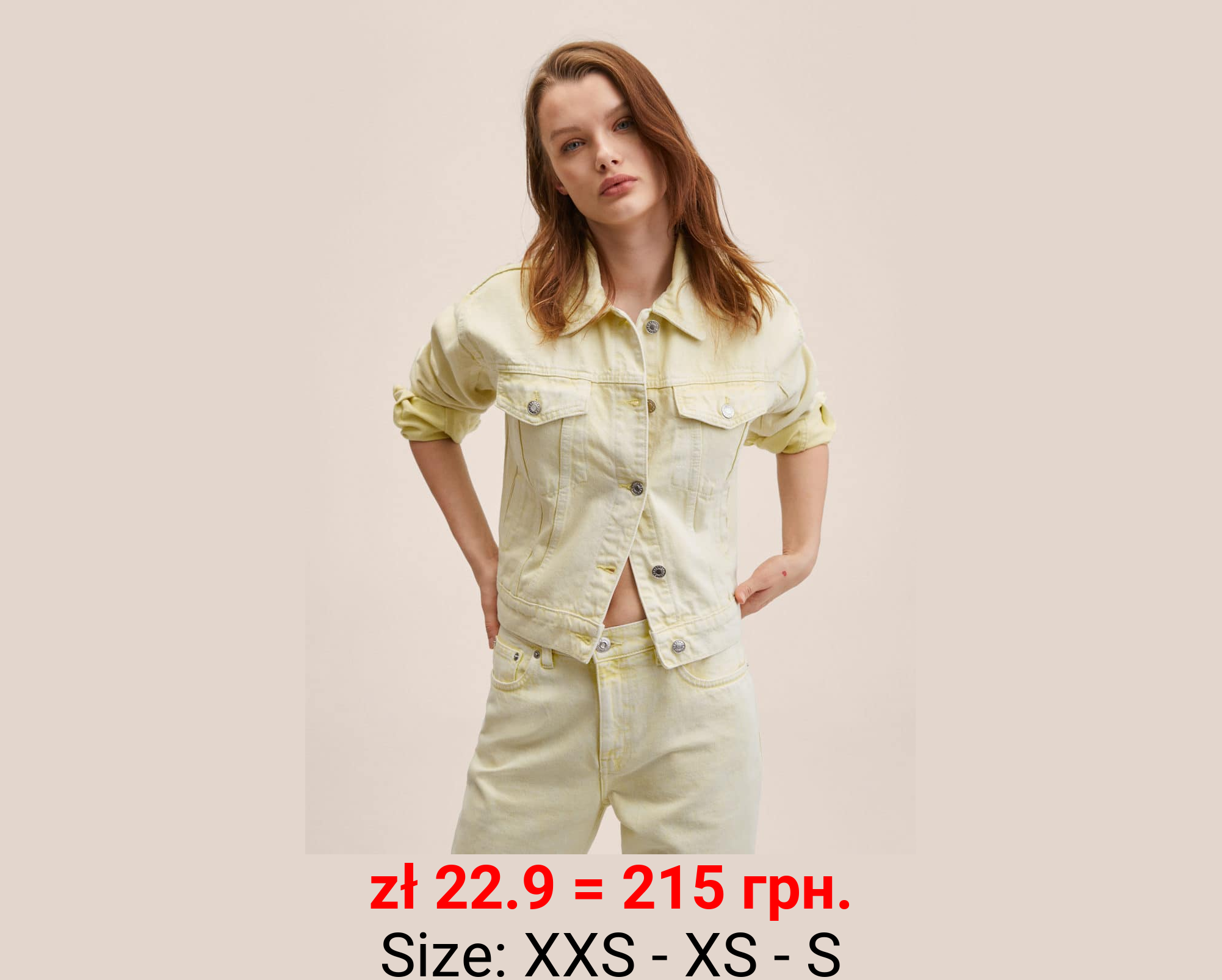 Cazadora vaquera bolsillos