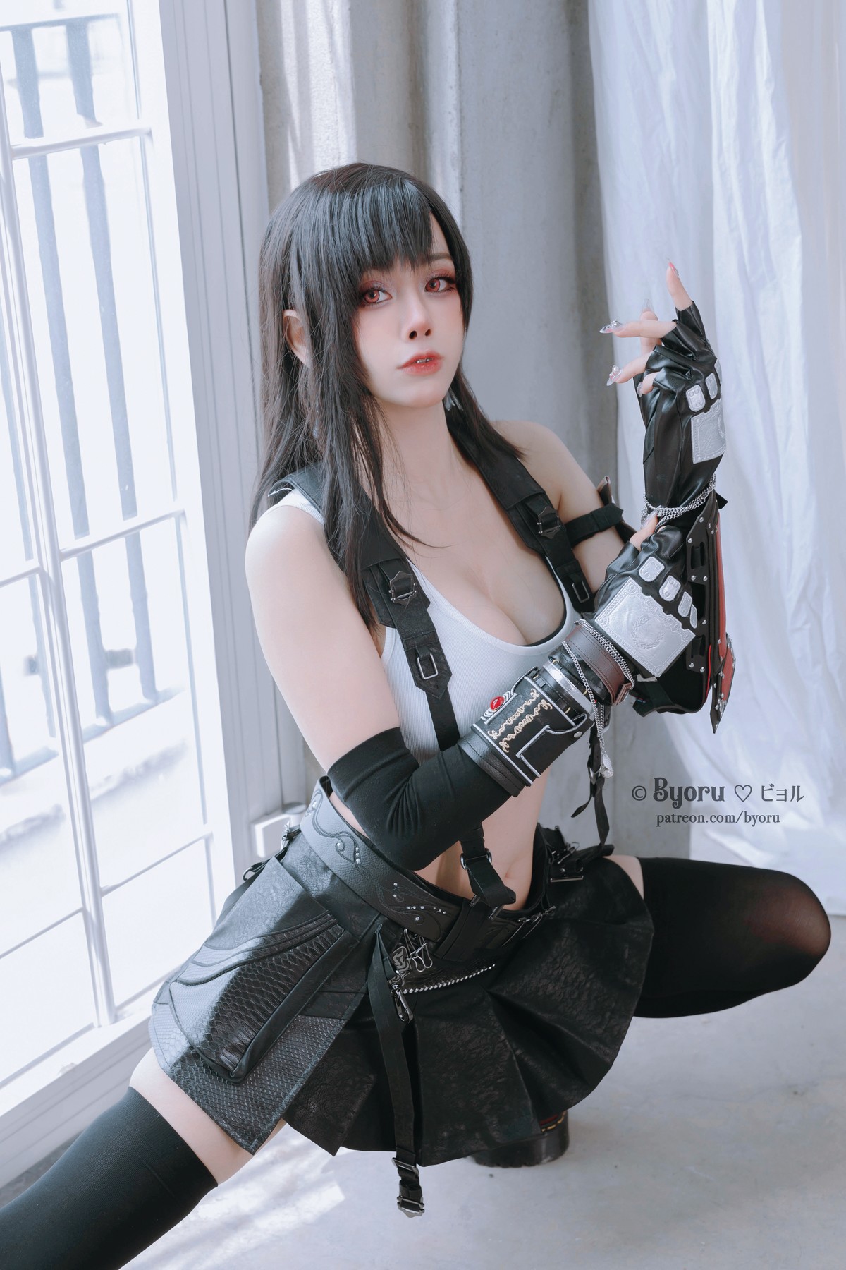 Cosplay 萝莉Byoru ティファ・ロックハート Tifa 5