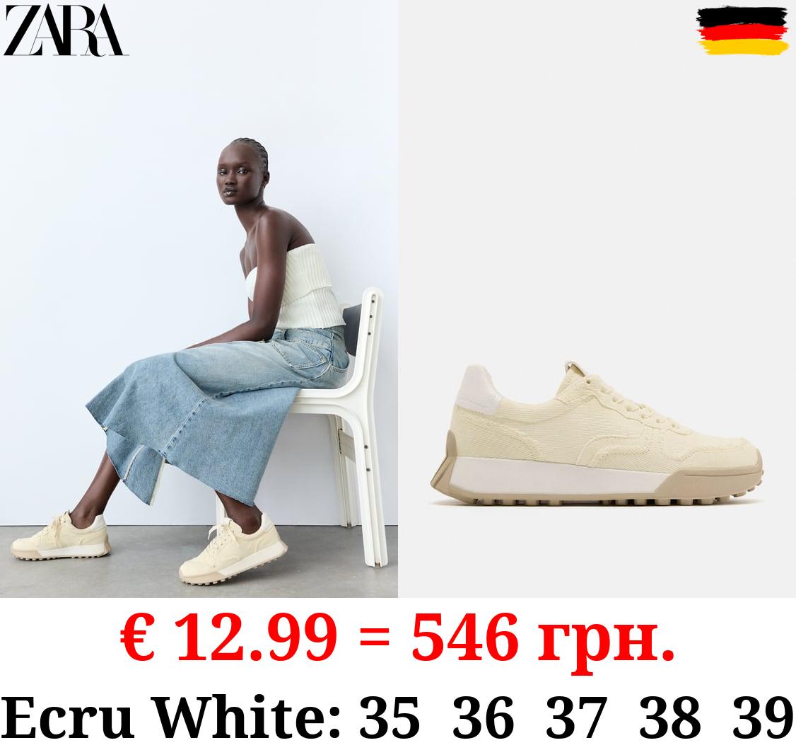 FABRIC RUNNING TRAINERS