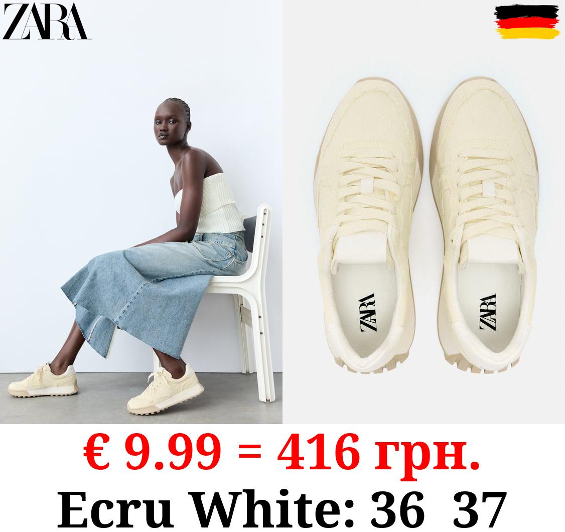 FABRIC RUNNING TRAINERS