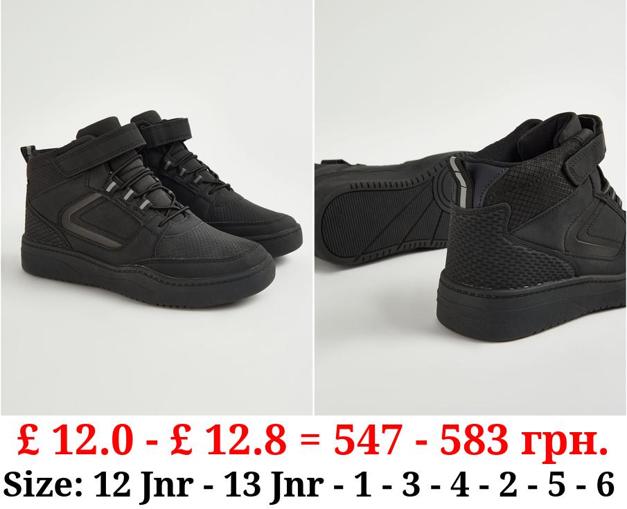 Black High Top Trainers